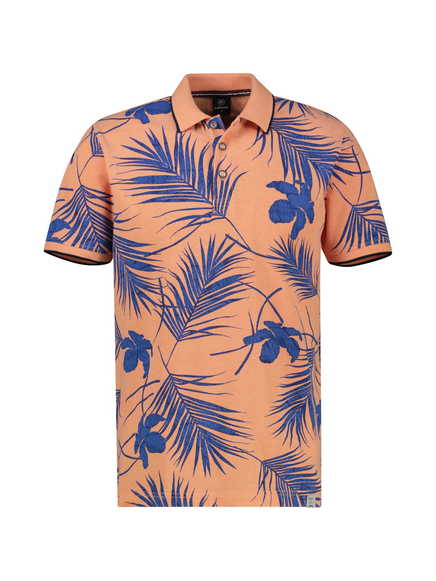 Lerros Poloshirt LERROS modieus poloshirt, zomers gedessineerd