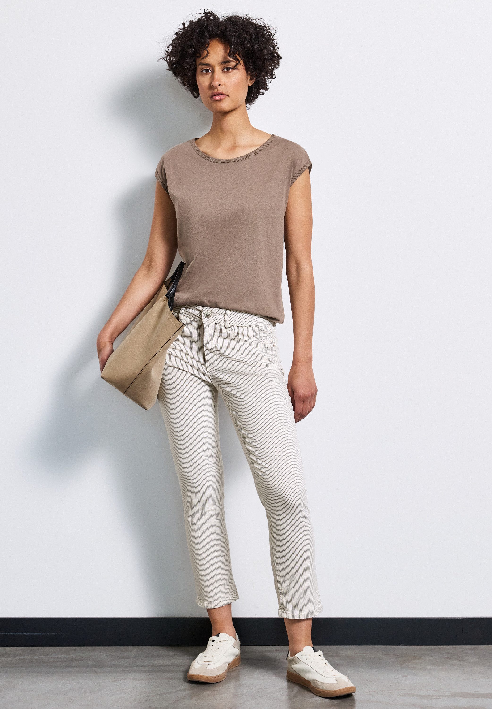 STREET ONE 5-pocket jeans Style Jane met subtiele strepen