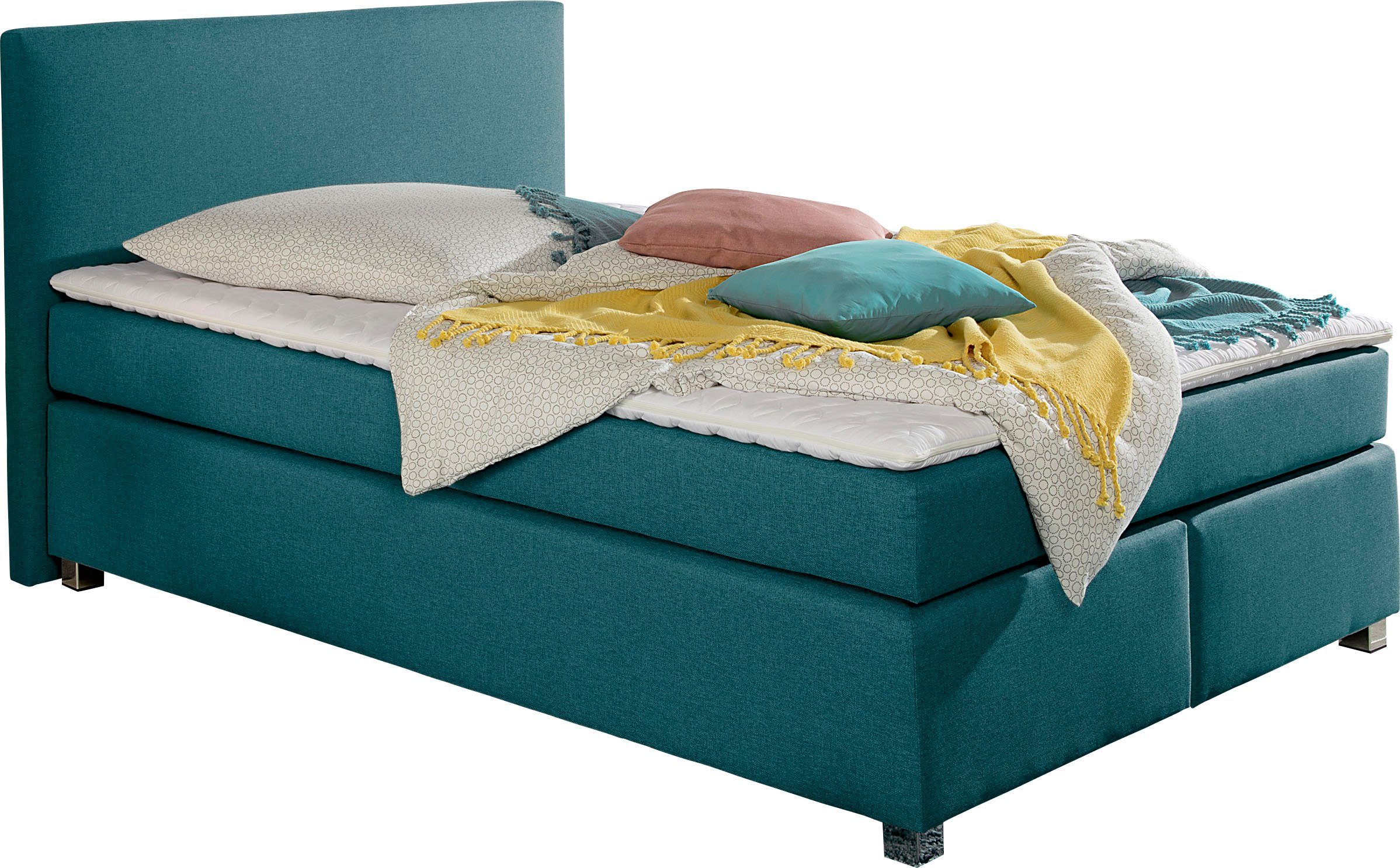 INOSIGN Boxspring Eliana incl. topmatras, in 4 breedten, 3 matrassoorten en 2 hardheden