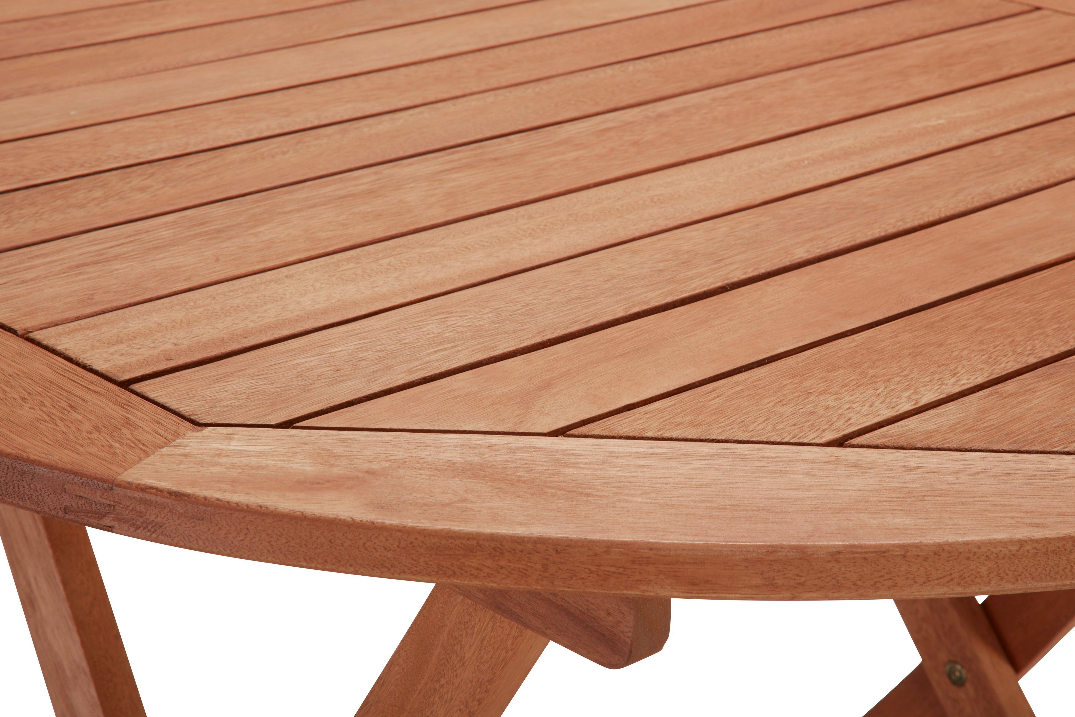 MERXX Tuintafel Borkum Ø 100 cm, hoogte: 74 cm, inklapbaar