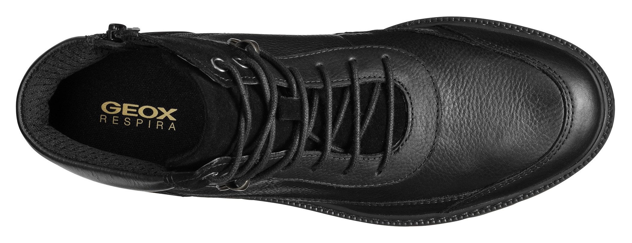 Geox Veterschoenen U GHIACCIAIO A Worker boots, veterschoenen, casual laarzen met doorlopende zool