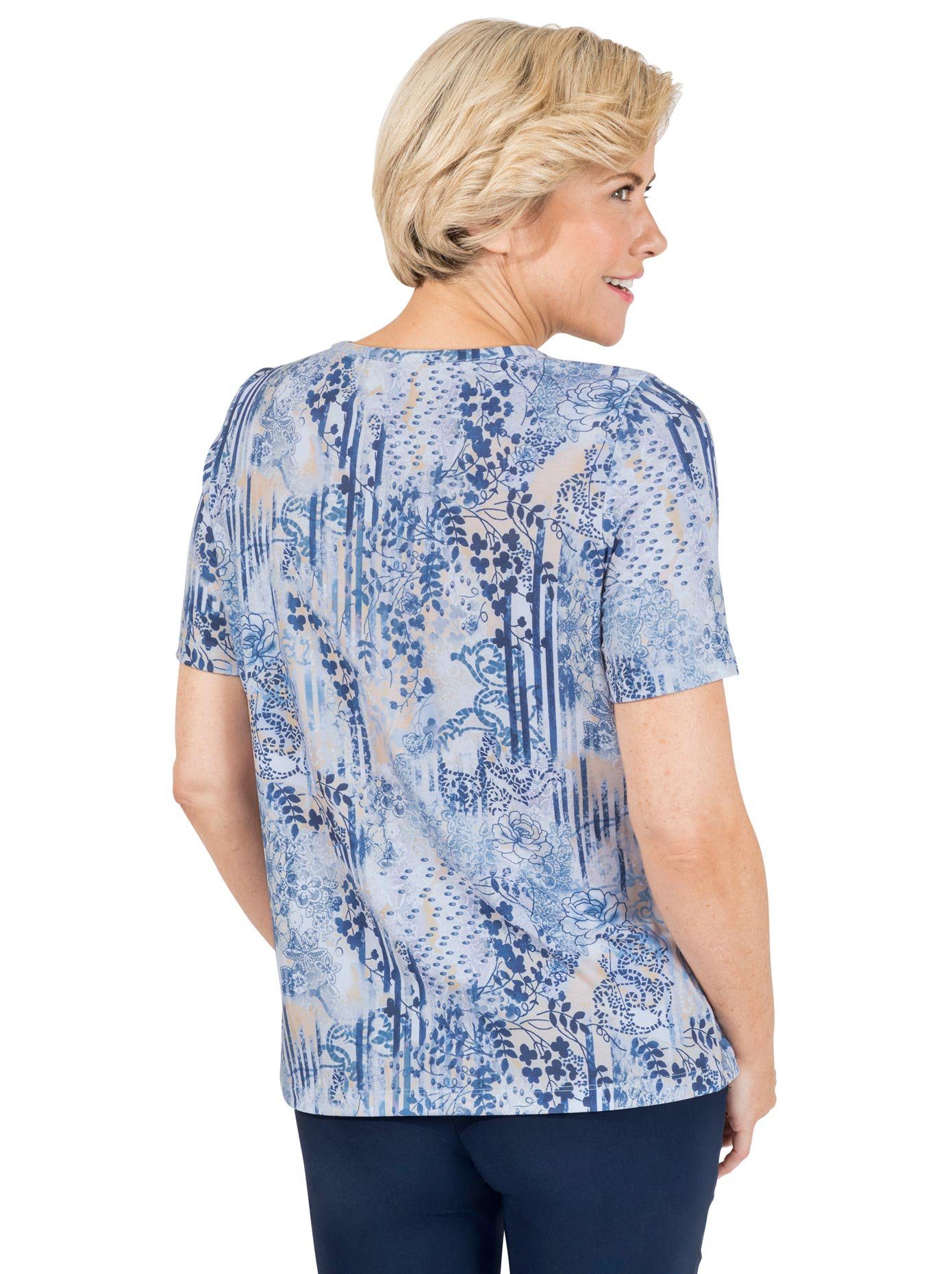 Classic Shirt met ronde hals Shirt (1-delig)