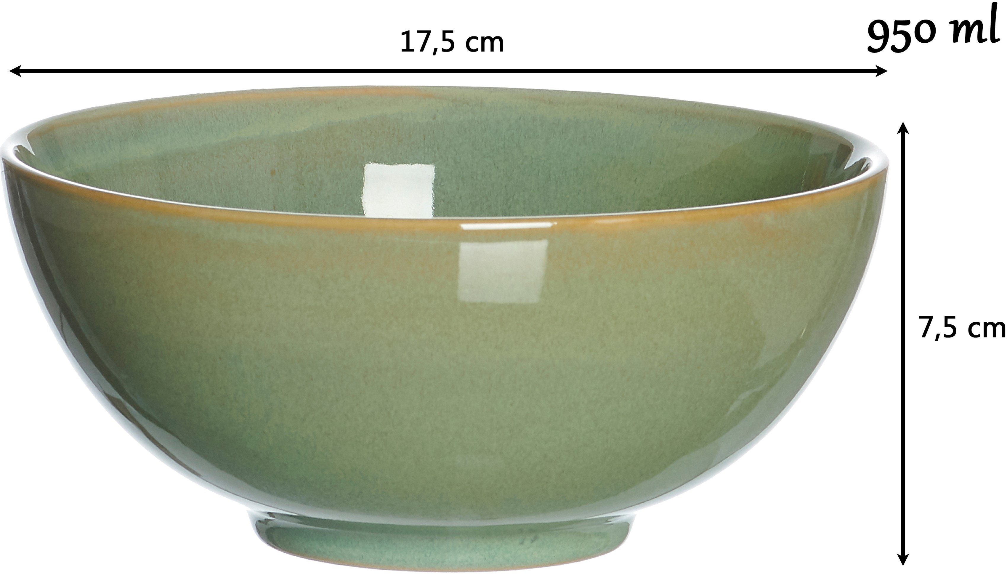 Ritzenhoff & Breker Schaal Puebla Boeddha-bowls, Ø 17,5 cm (set, 2-delig)