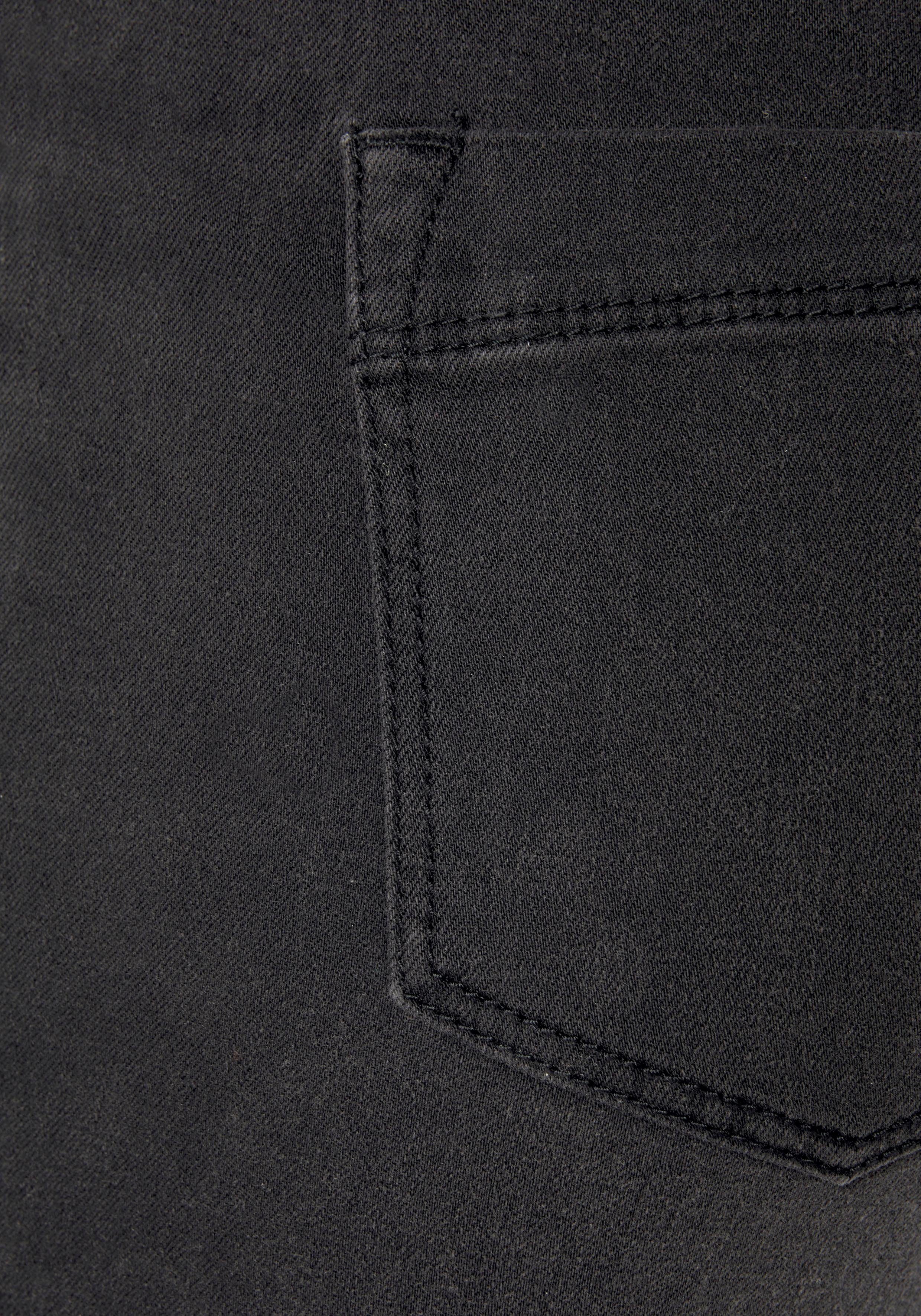 Lascana Jeggings met ritsen aan de zoom, skinny, elastische kwaliteit, modieus