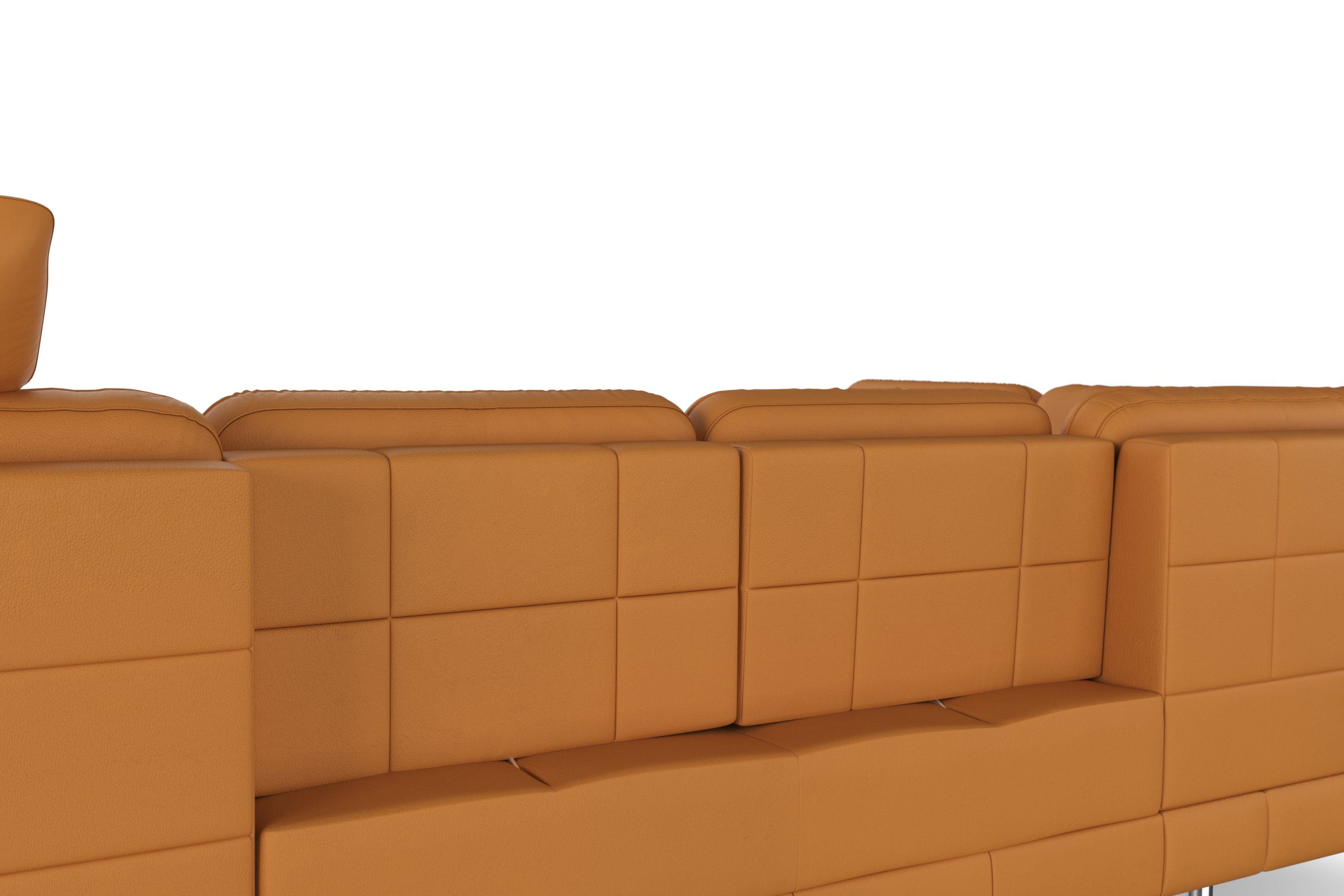 sit&more Zithoek Bendigo U-vorm inclusief zitdiepteverstelling, bodemvrijheid 15 cm, in 2 pootkleuren