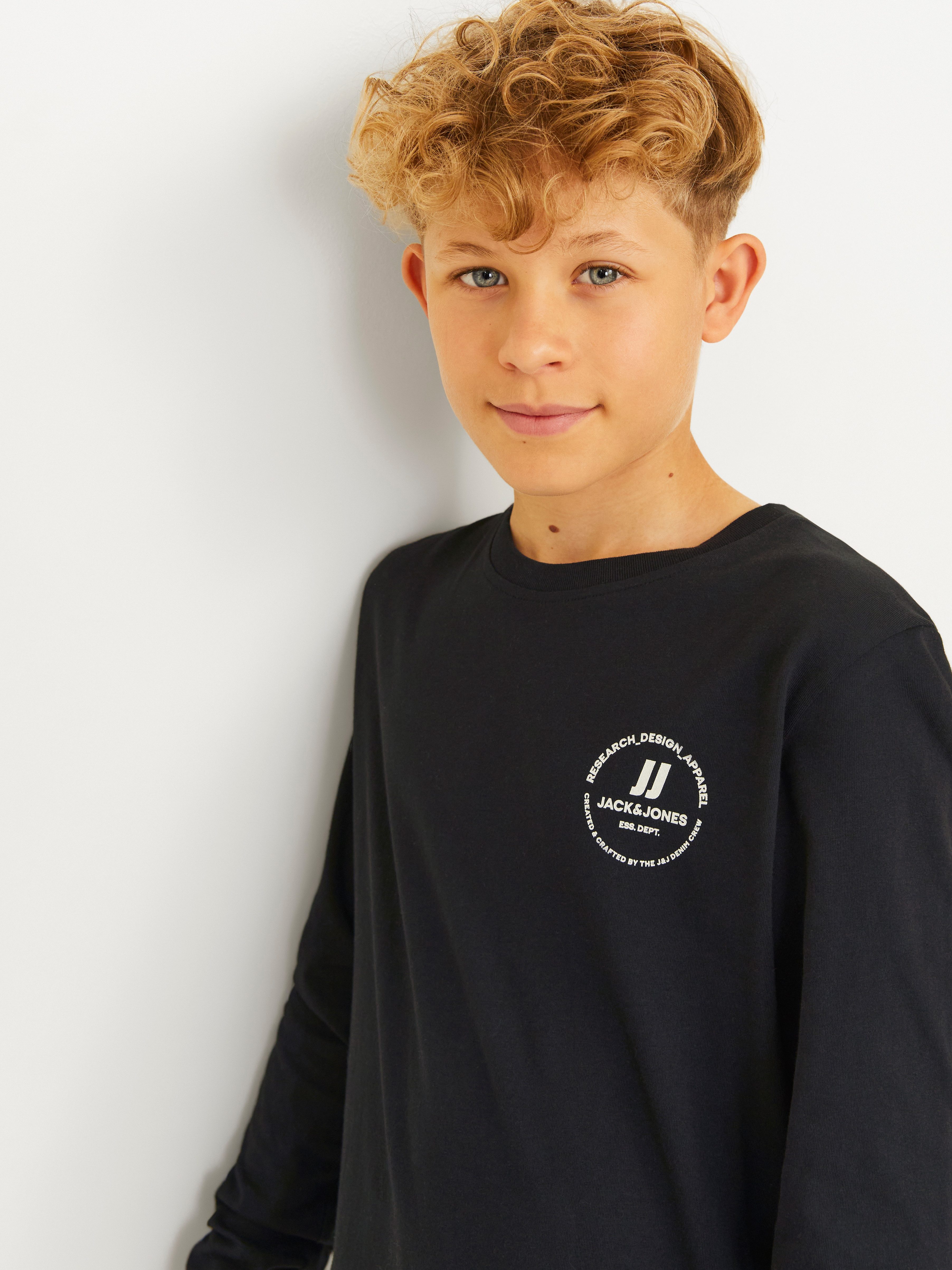 Jack & Jones Junior Shirt met lange mouwen JJESWIFT TEE LS NOOS JNR