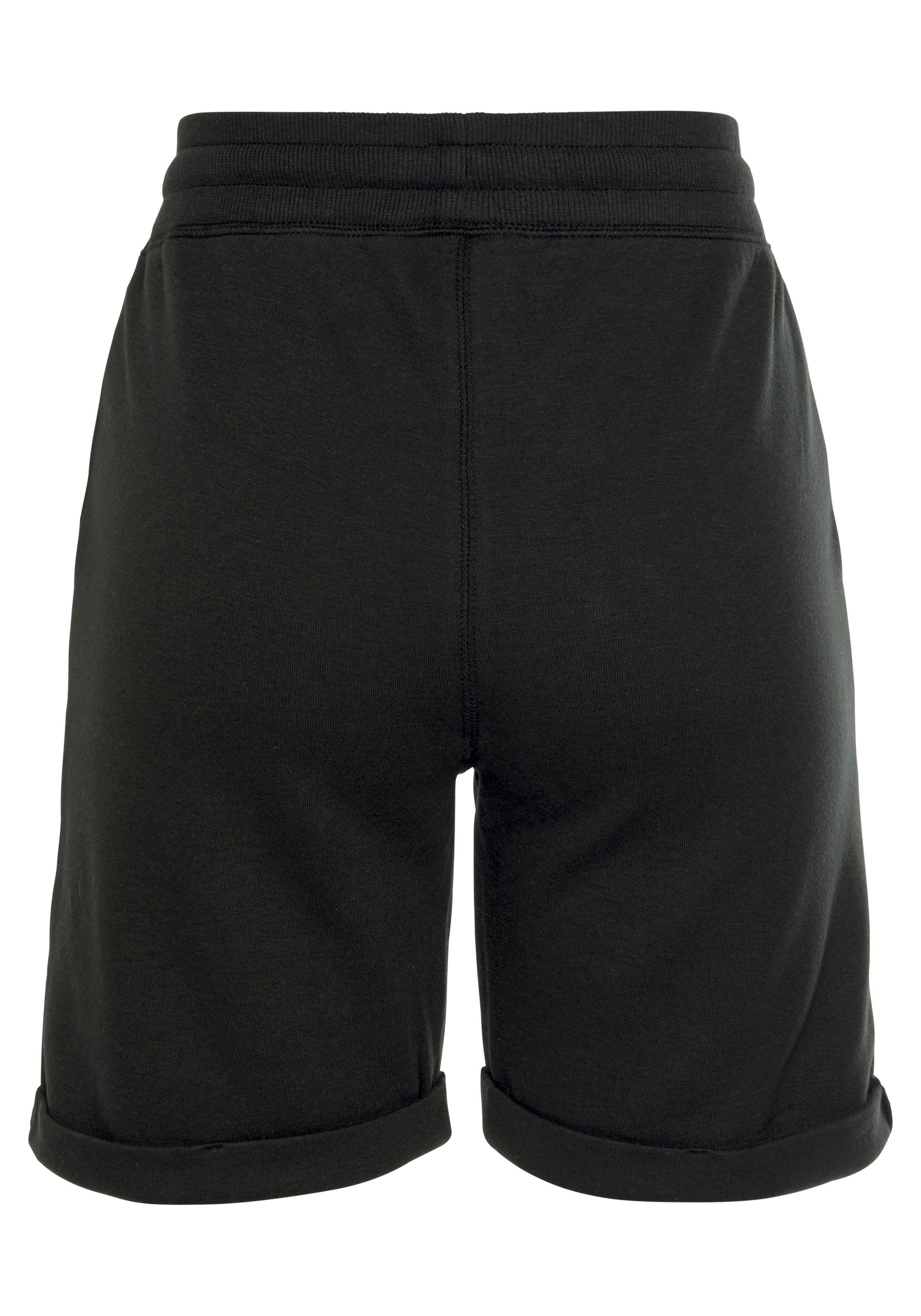 Bench. Loungewear Bermuda met opgerolde pijpzomen en zijzakken, loungewear