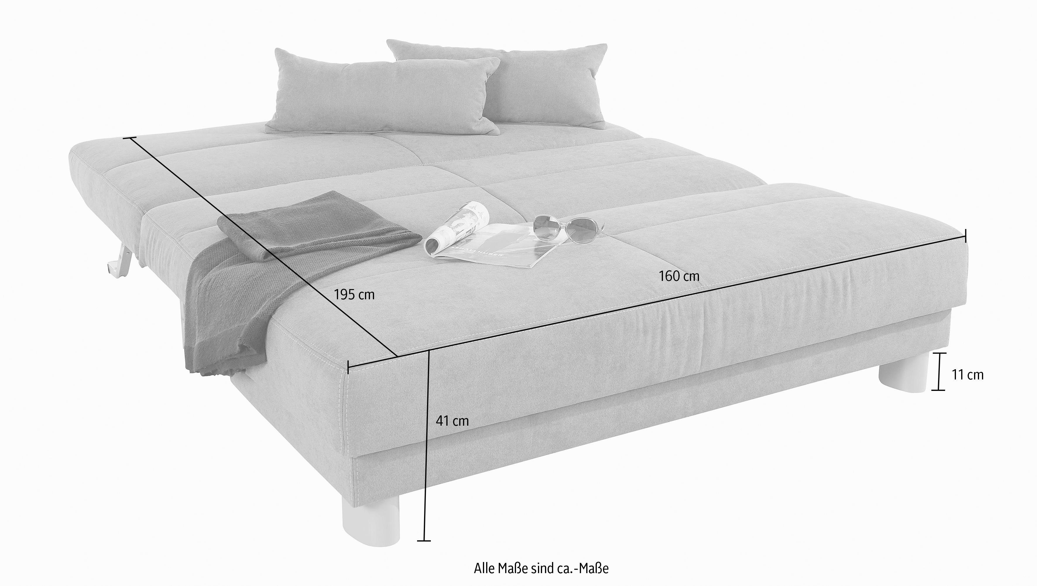 INOSIGN Slaapbank GINA in een handomdraai van bank in bed te veranderen