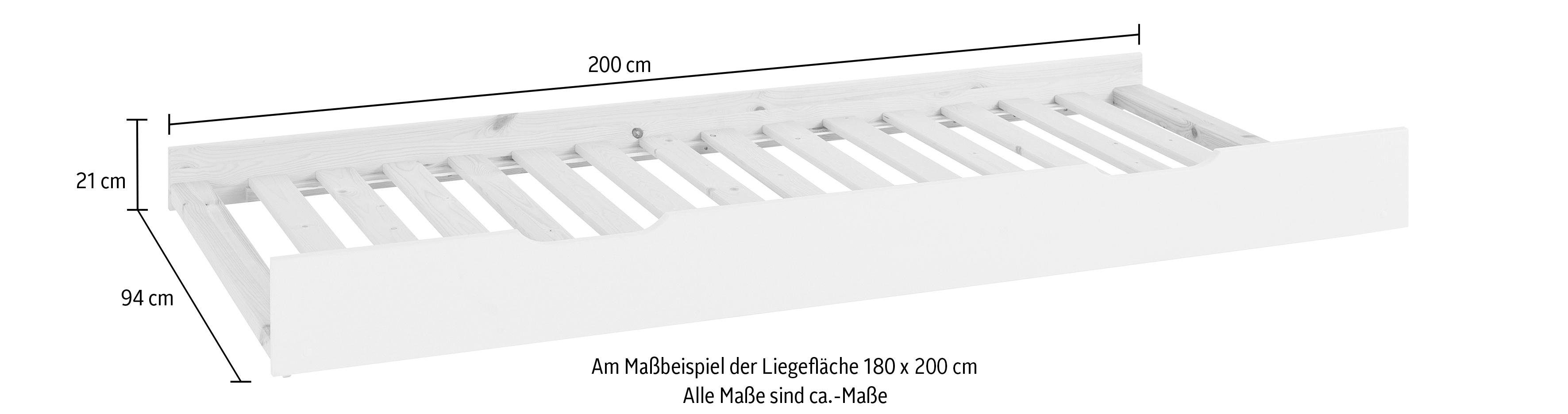 Lüttenhütt Lade "TIPO" als 2e slaapgelegenheid, inclusief rolbodem