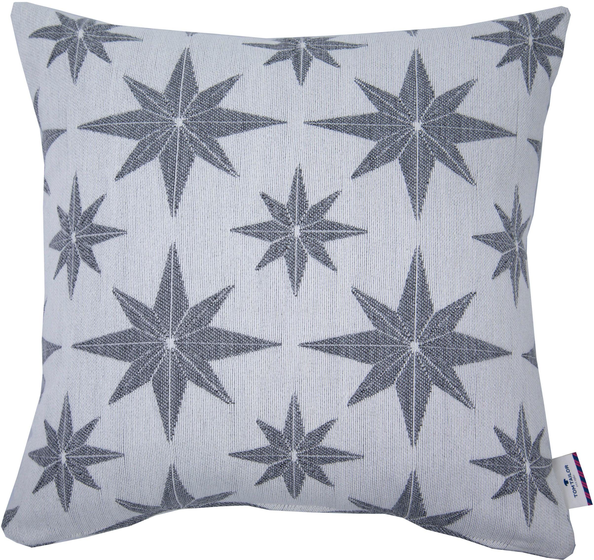 TOM TAILOR HOME Sierkussen WINTER STARS Kussenovertrek zonder vulling(1 stuk)