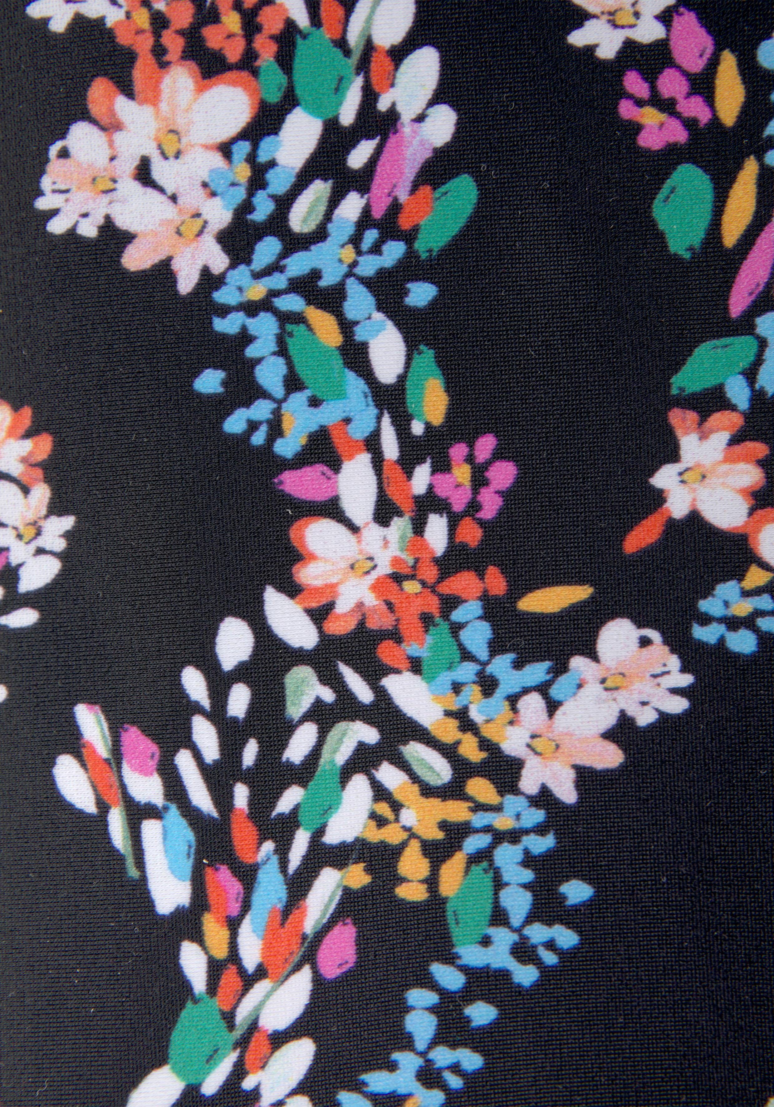 Petite fleur Beugeltankini met bloemenprint