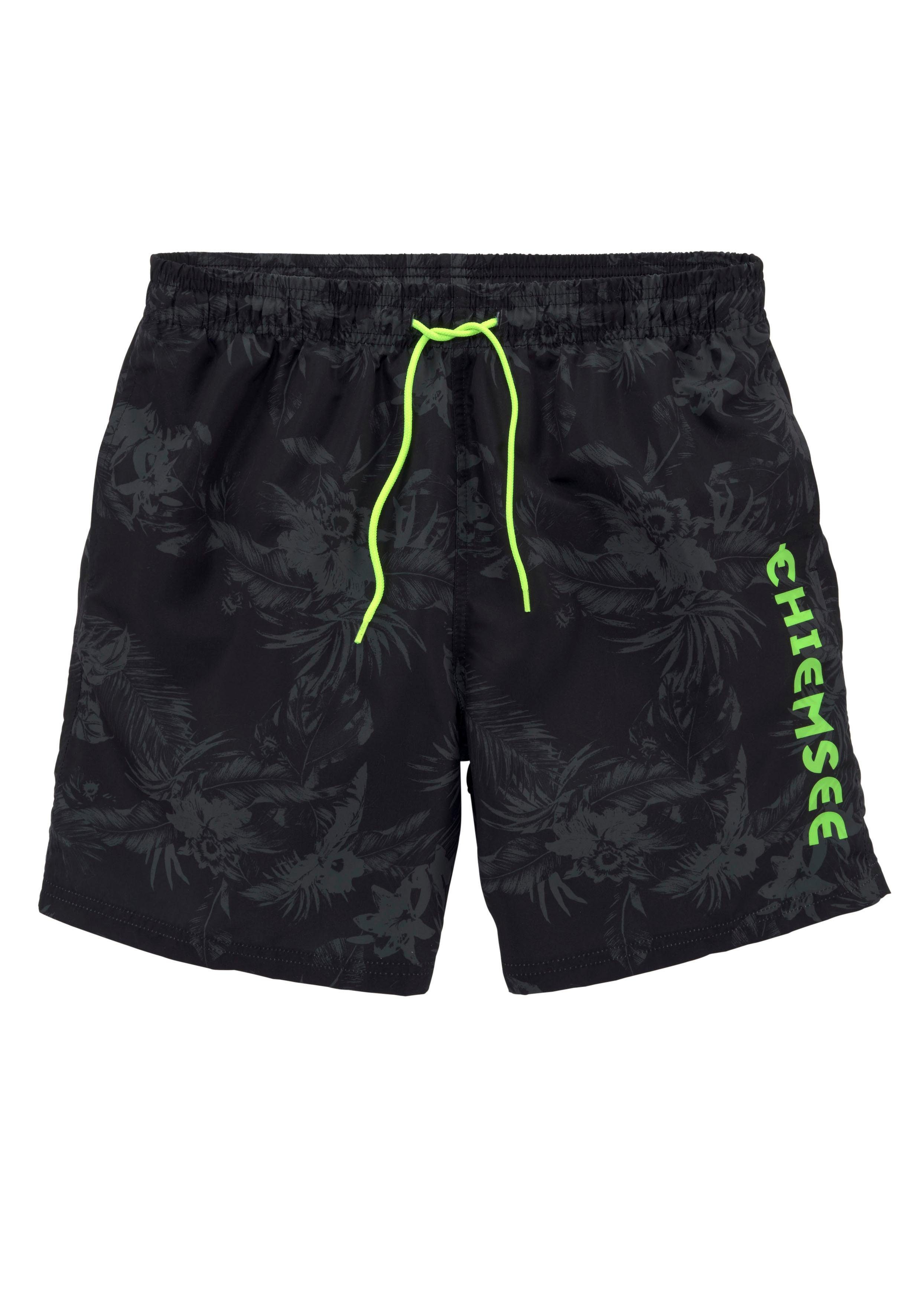 Chiemsee Zwemshort Esra met jungle print