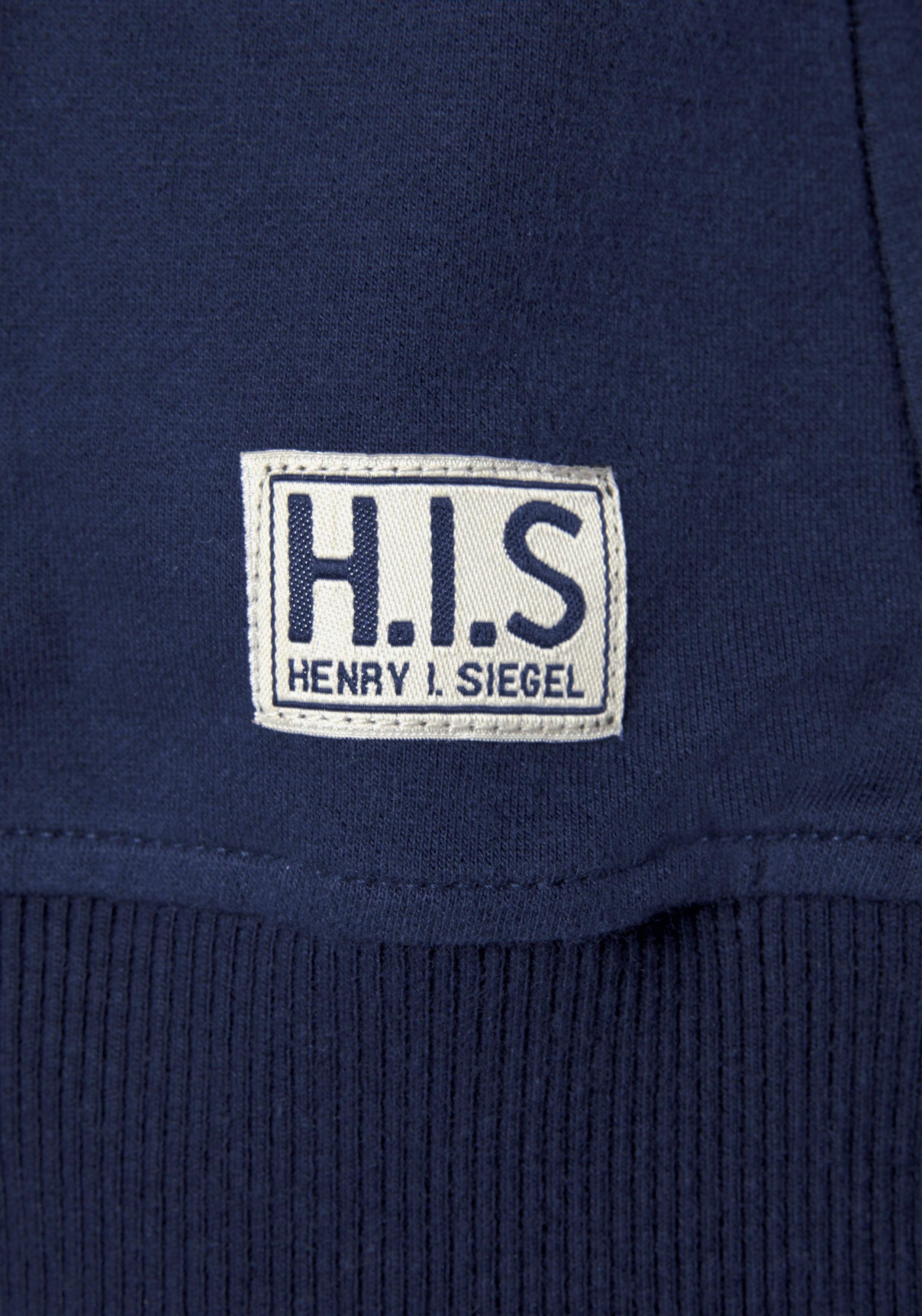 H.I.S Sweatshirt met gestreept tape, loungewear, loungepak