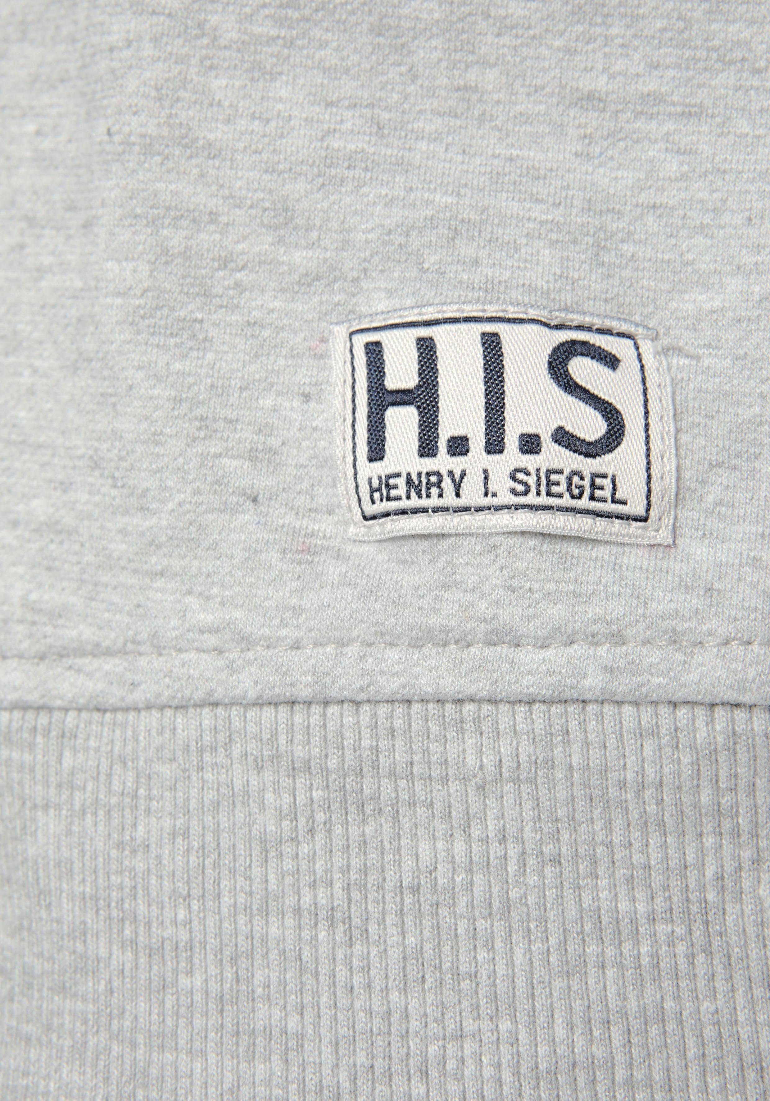H.I.S Sweatshirt met gestreept tape, loungewear, loungepak