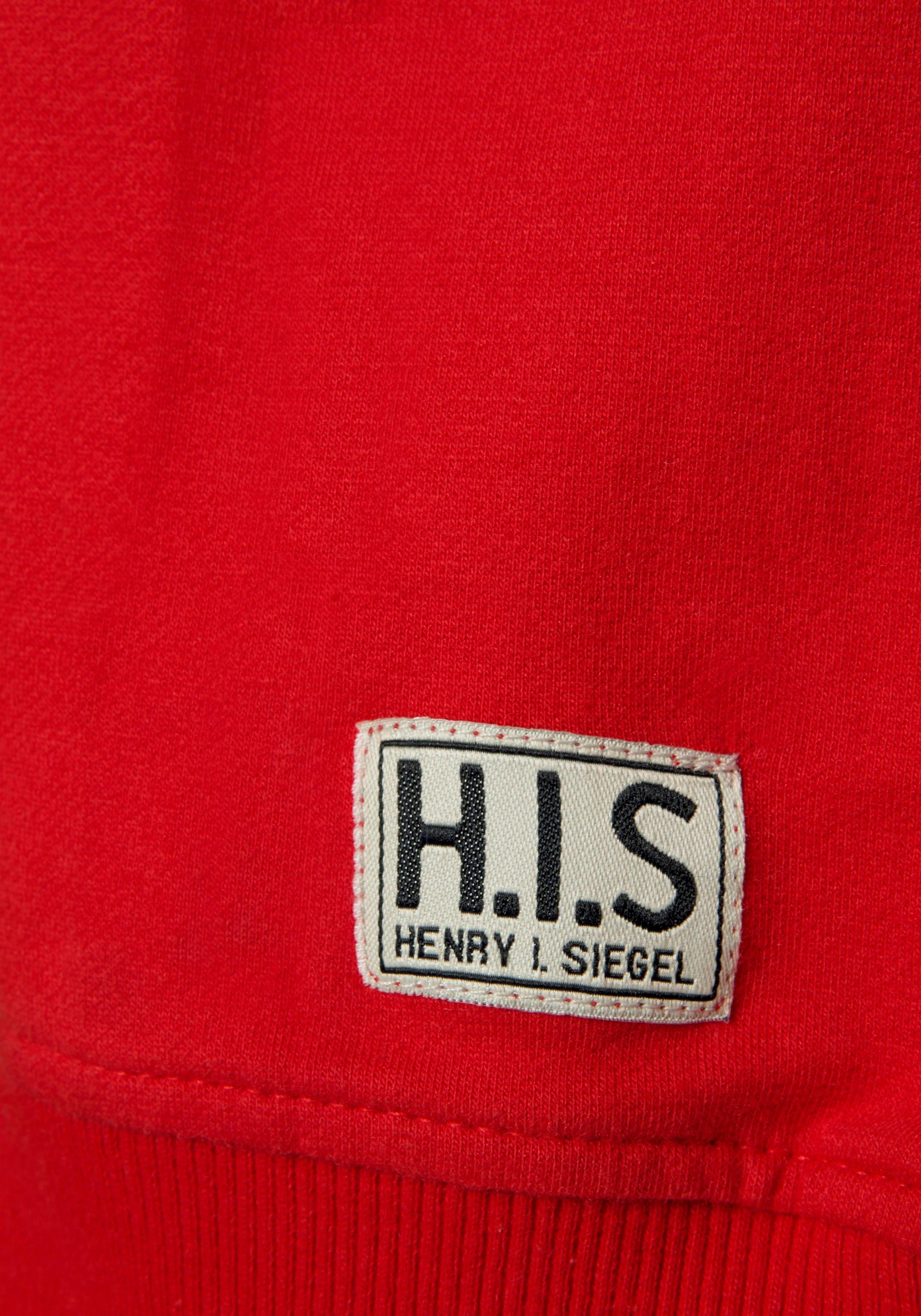H.I.S Sweatshirt met gestreept tape, loungewear, loungepak