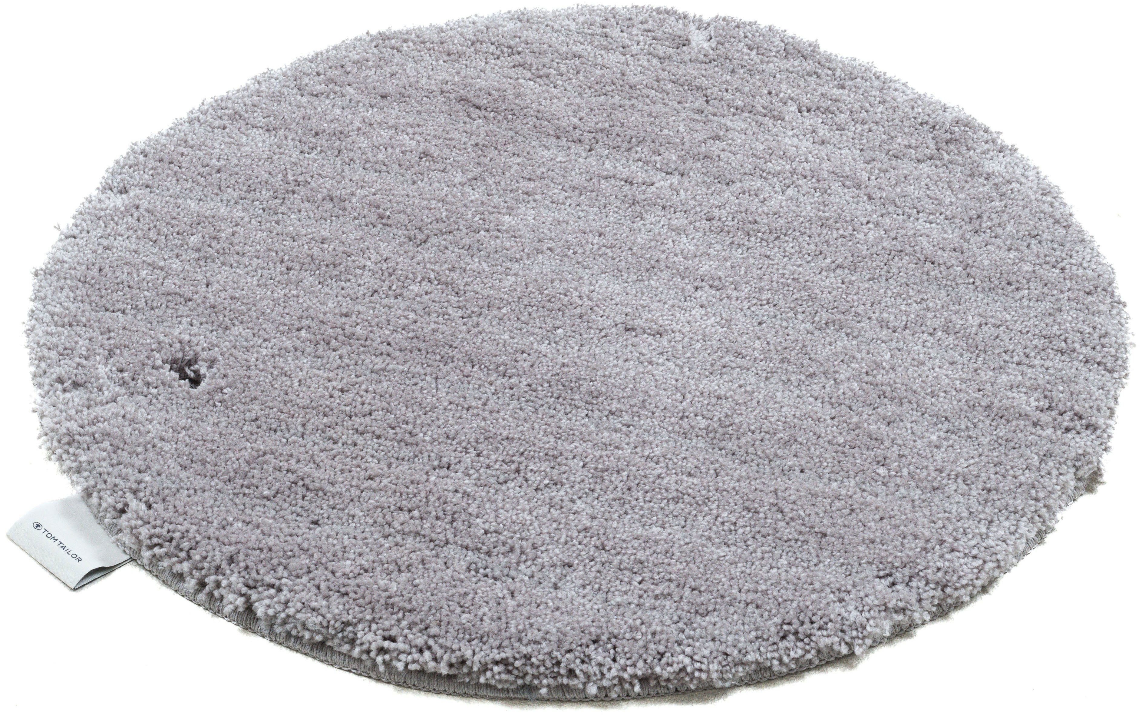 TOM TAILOR HOME Badmat Cozy Bath UNI Badmat, effen kleuren, rechthoekig, rond en ovaal verkrijgbaar (1 stuk)