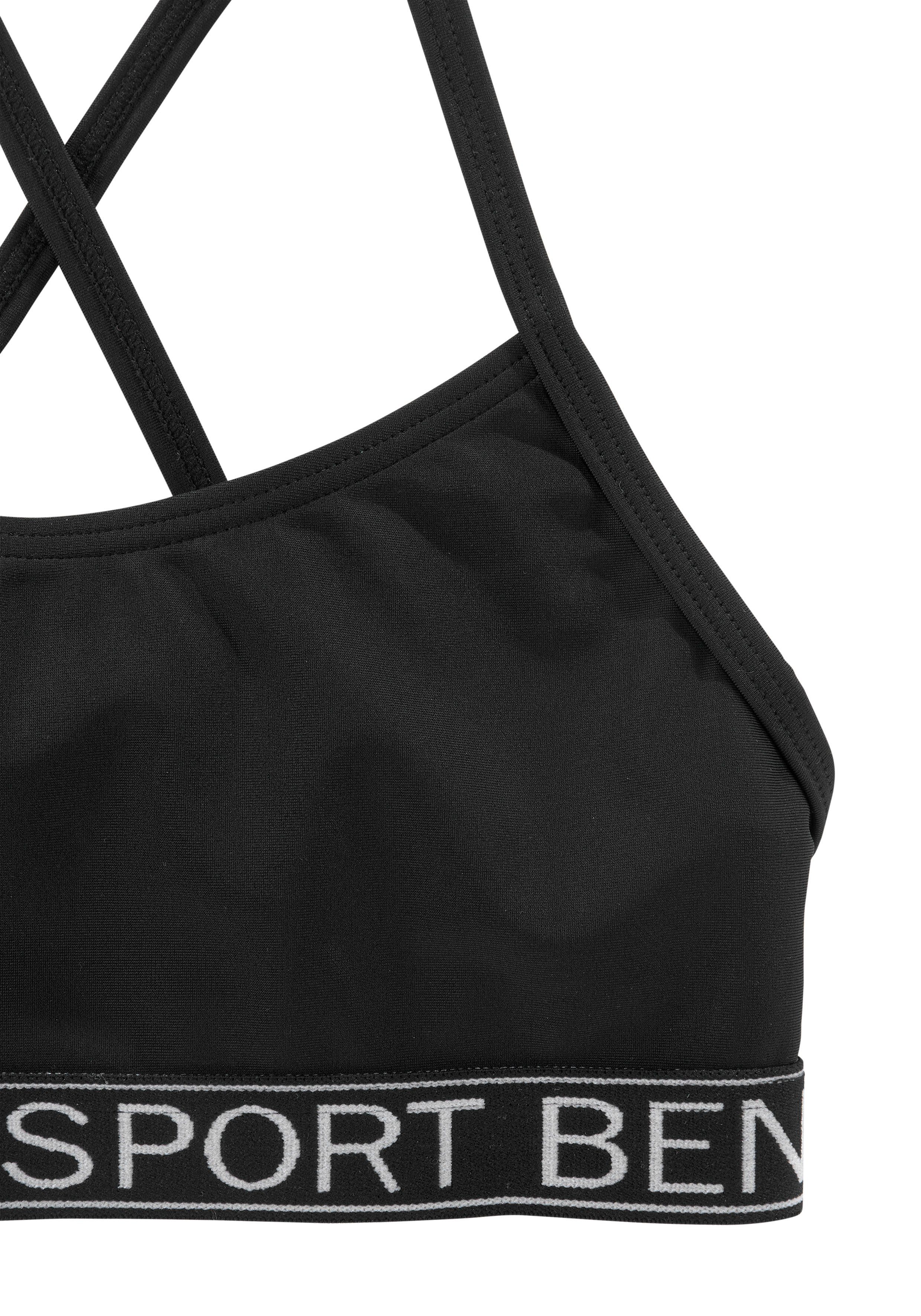 Bench. Bustierbikini Yva Kids in een sportief design en kleuren