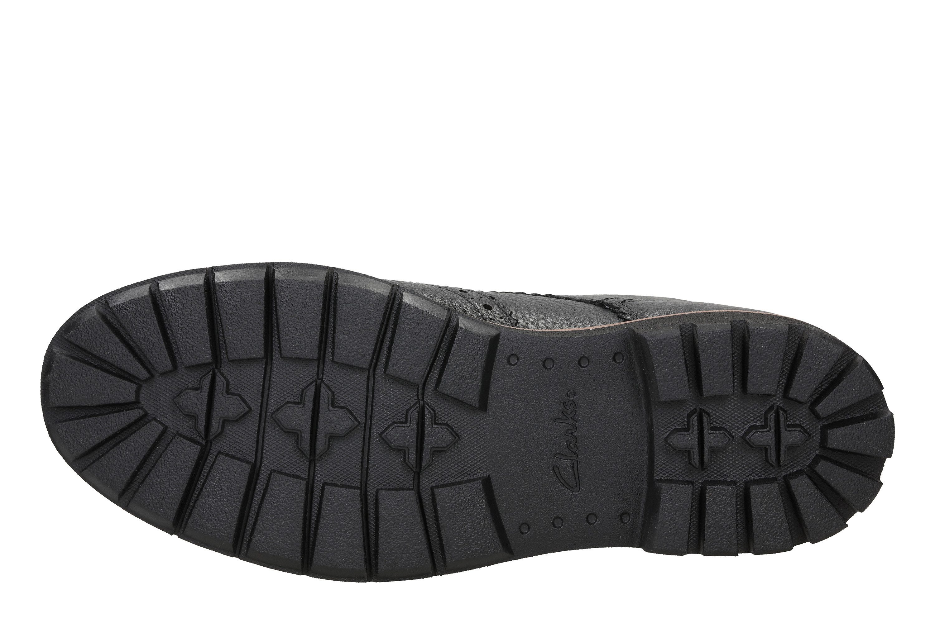 Clarks Veterlaarzen Batcombe Lord Budapester, brogue, zakelijke laarzen met lyrale perforatie