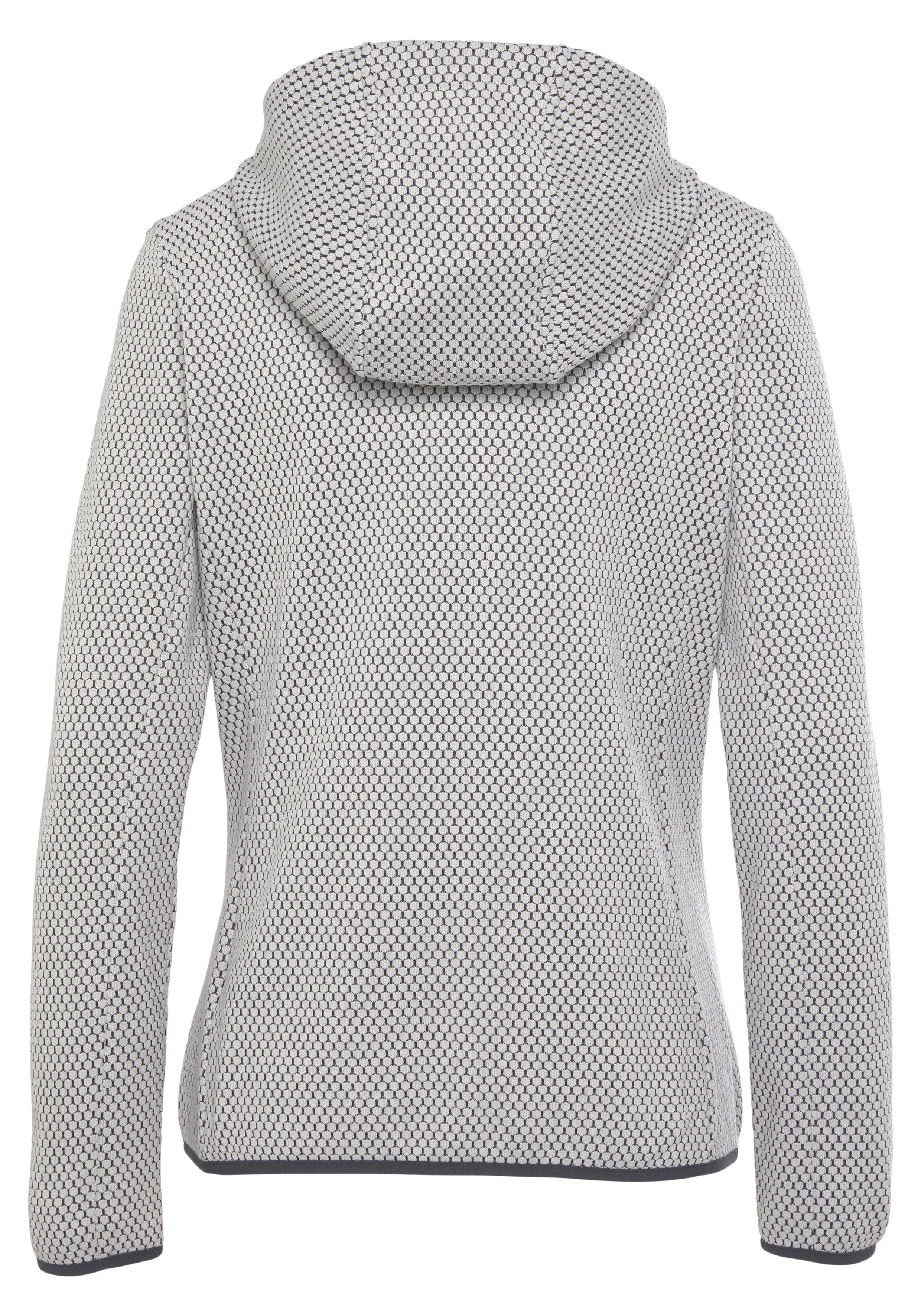 CMP Gebreid fleecejack Warmte & windafstotend & ademend