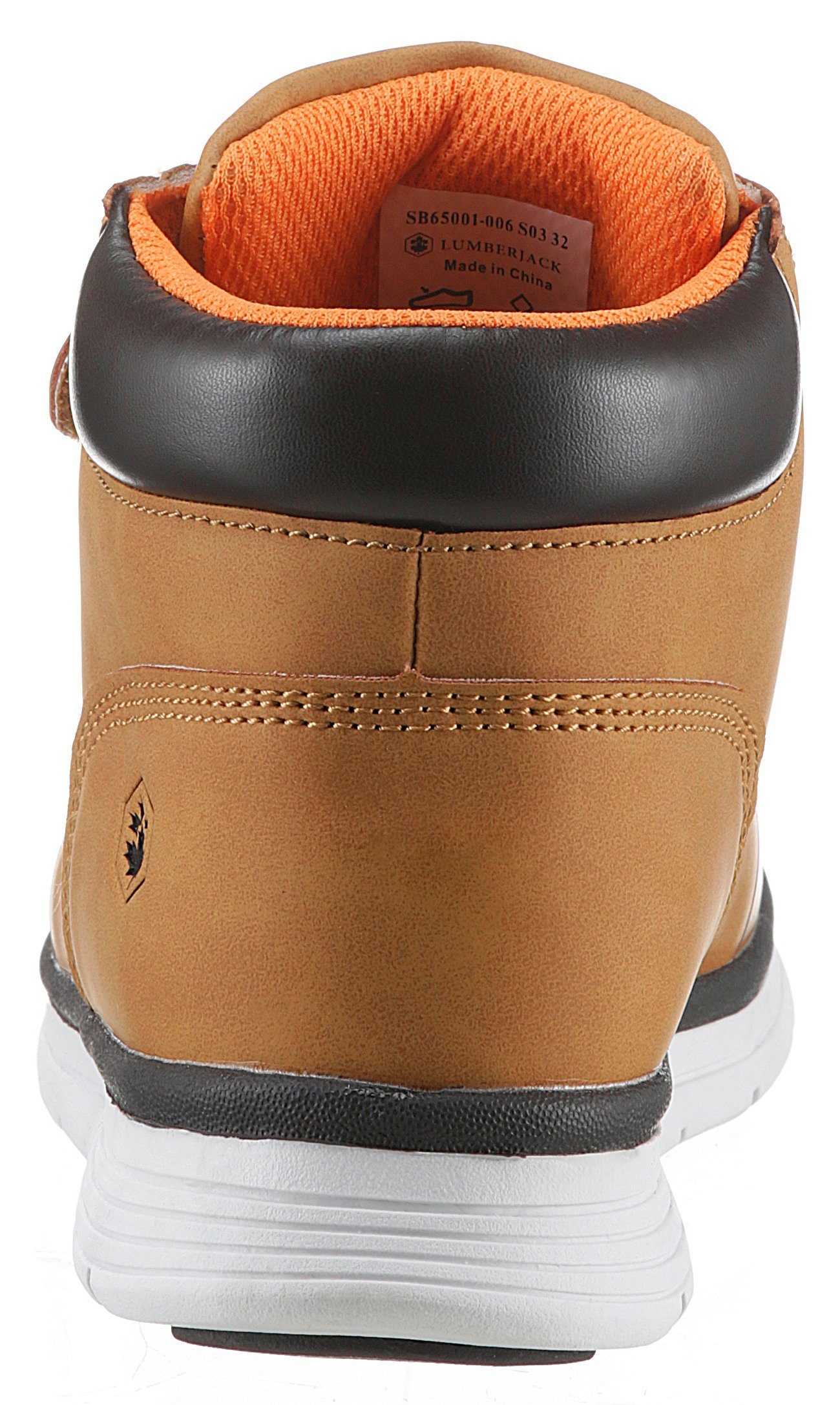 LUMBERJACK Klittenbandboots 2 Velcro met leren binnenzool