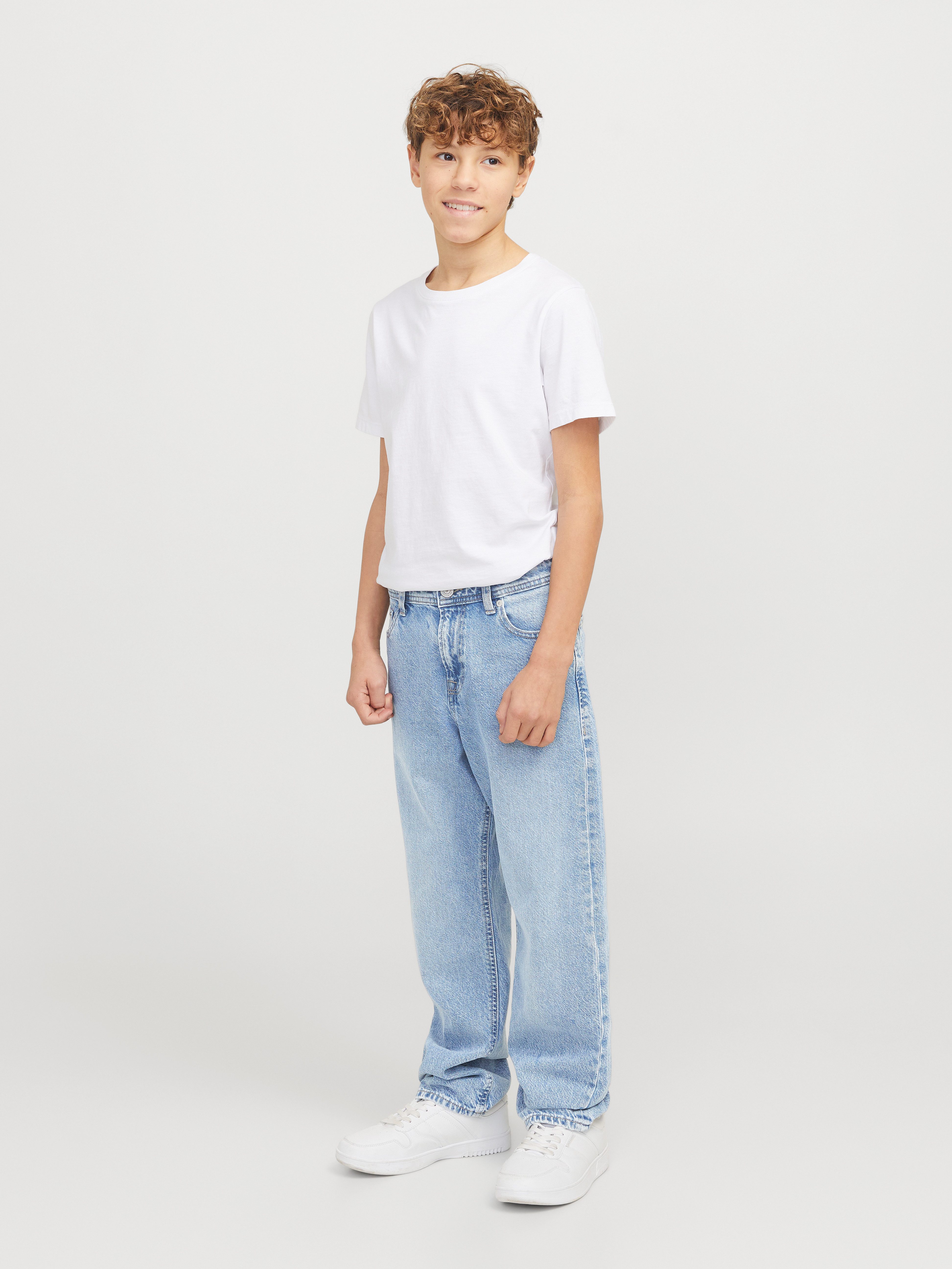 Jack & Jones Junior Relax fit jeans JJICHRIS JJORIGINAL SQ 855 NOOS JNR