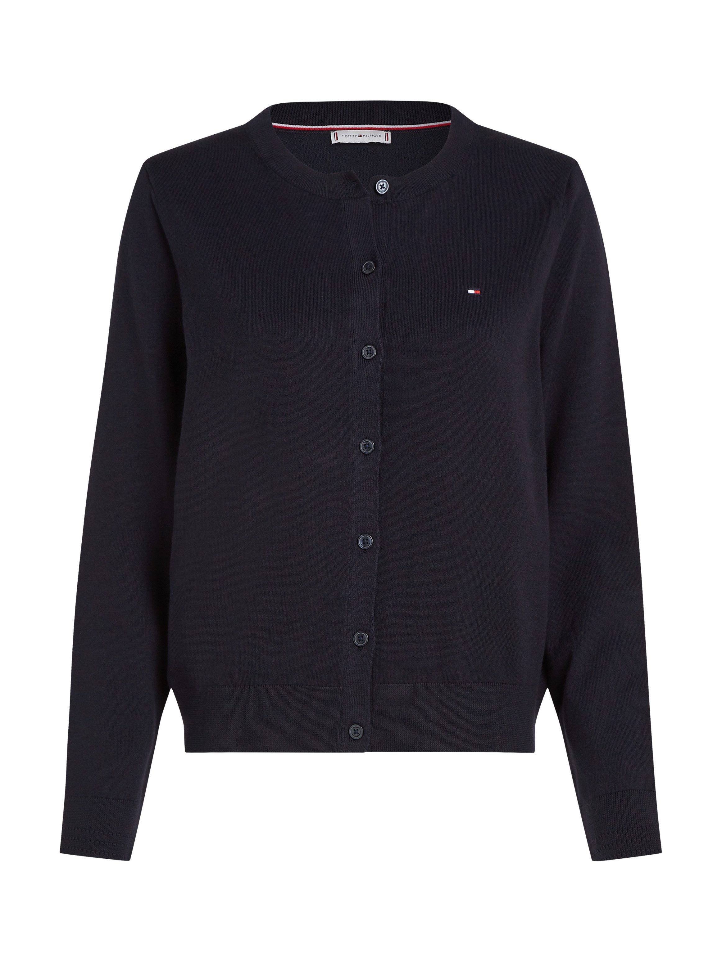 Tommy Hilfiger Cardigan CO JERSEY STITCH CARDIGAN