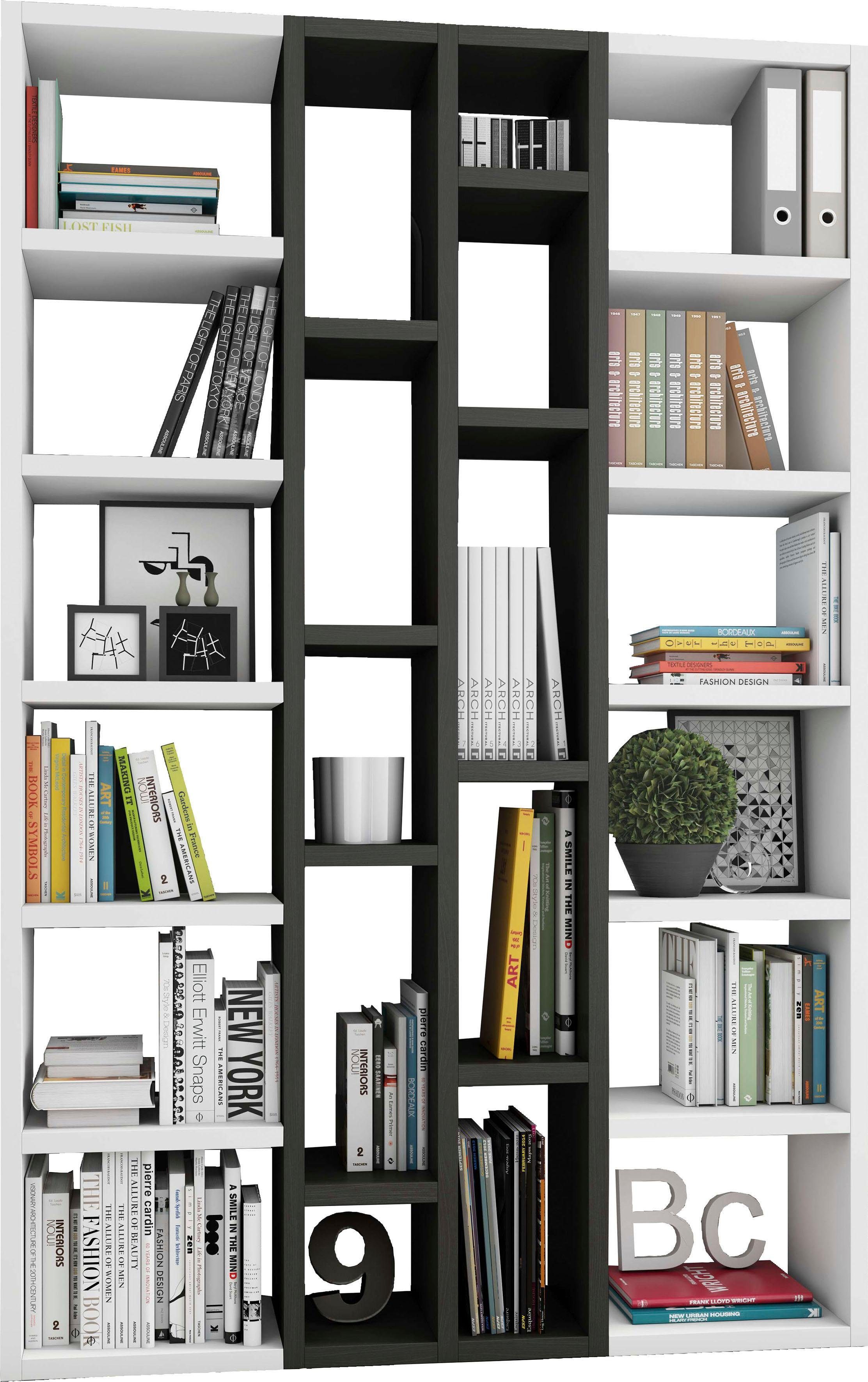 fif möbel Staand rek TOR391-5 Breedte 145 cm rekken beige