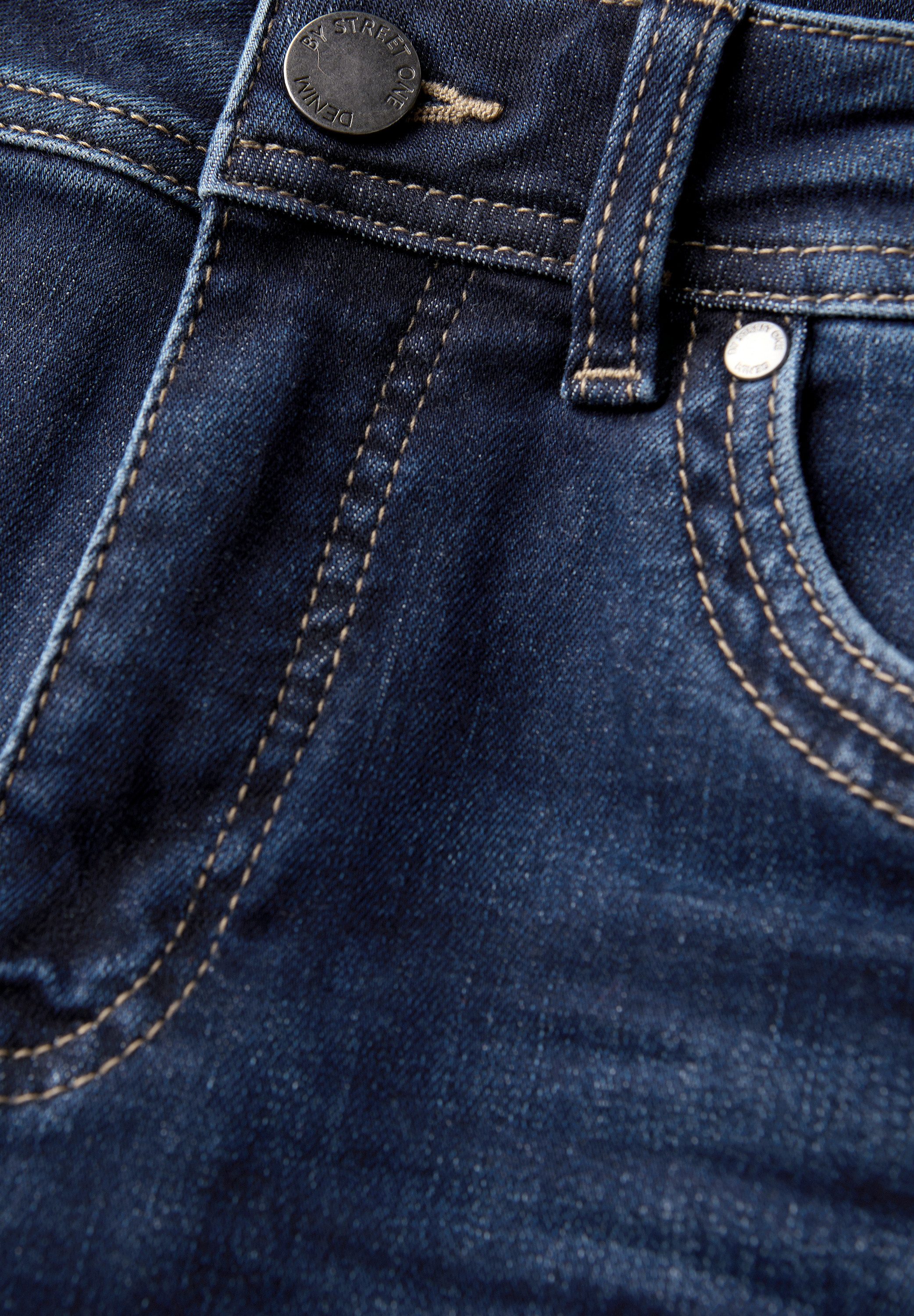 STREET ONE Wijde jeans Style Denim Wide Leg in 5-pocket-stijl en met stretch