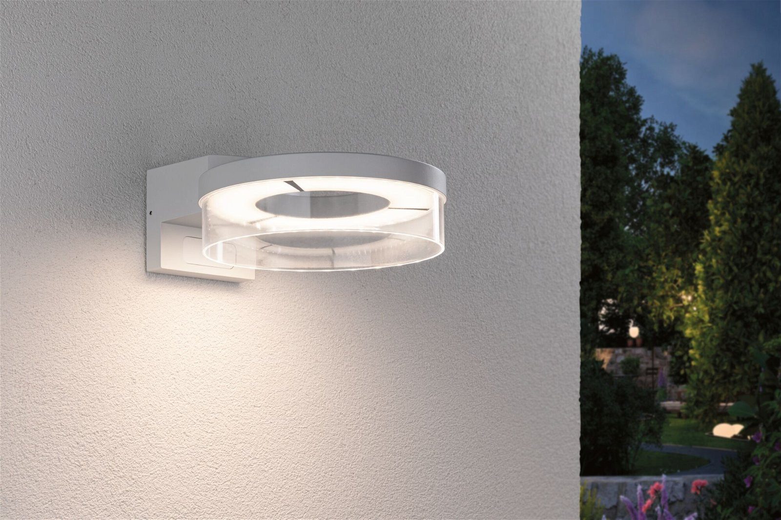 Paulmann Led-wandlamp voor buiten Capea IP44 231mm 3000K 700lm 230V aluminium (1 stuk)