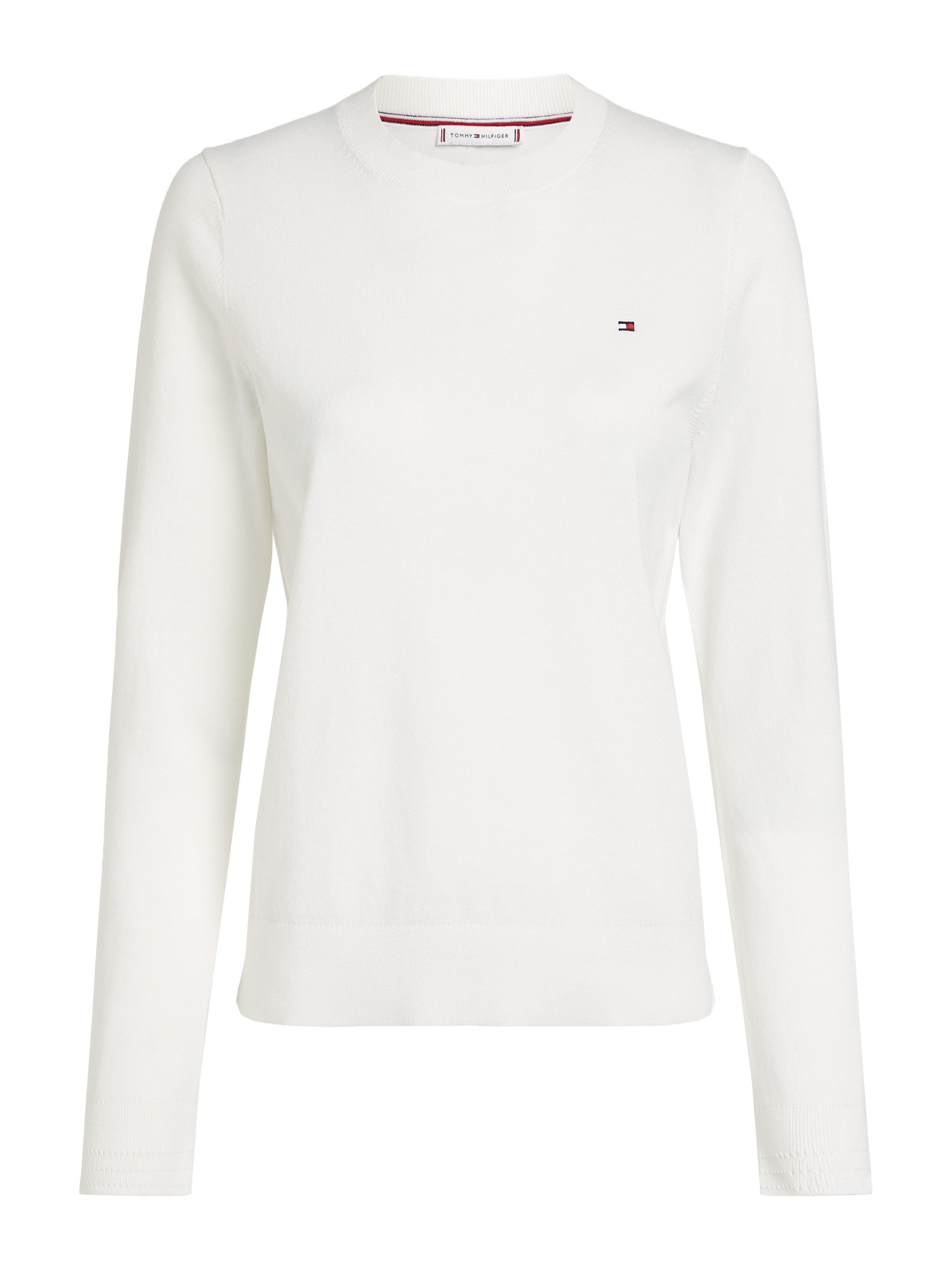 Tommy Hilfiger Trui met ronde hals CO JERSEY STITCH LS C-NK SWT