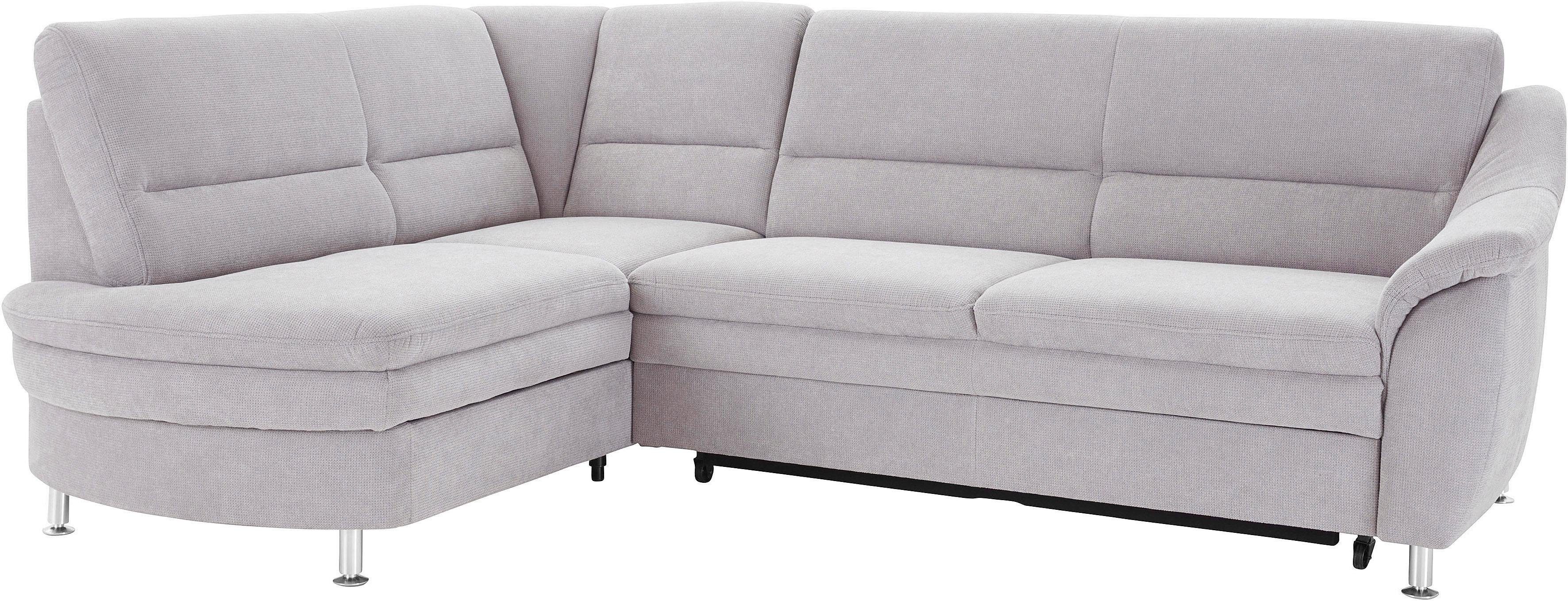 sit&more Hoekbank Cardoso L-vorm met binnenvering, naar keuze met slaapfunctie en lade