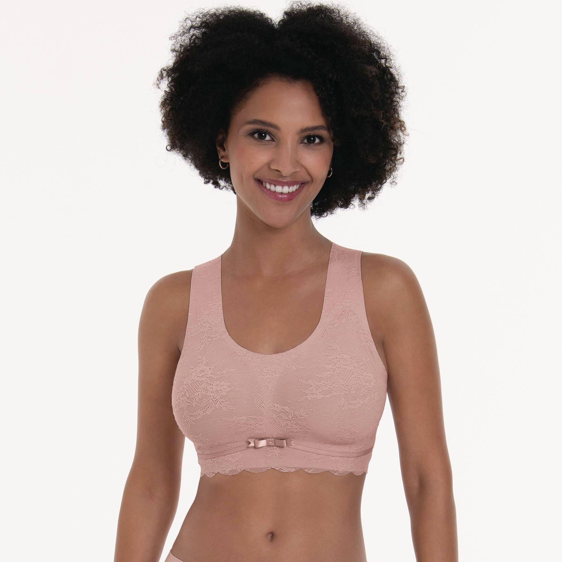 Anita Comfort Bralette Essential Lace Duopack, voorgevormd, uitneembare vulling, gemold cups (Set van 2)