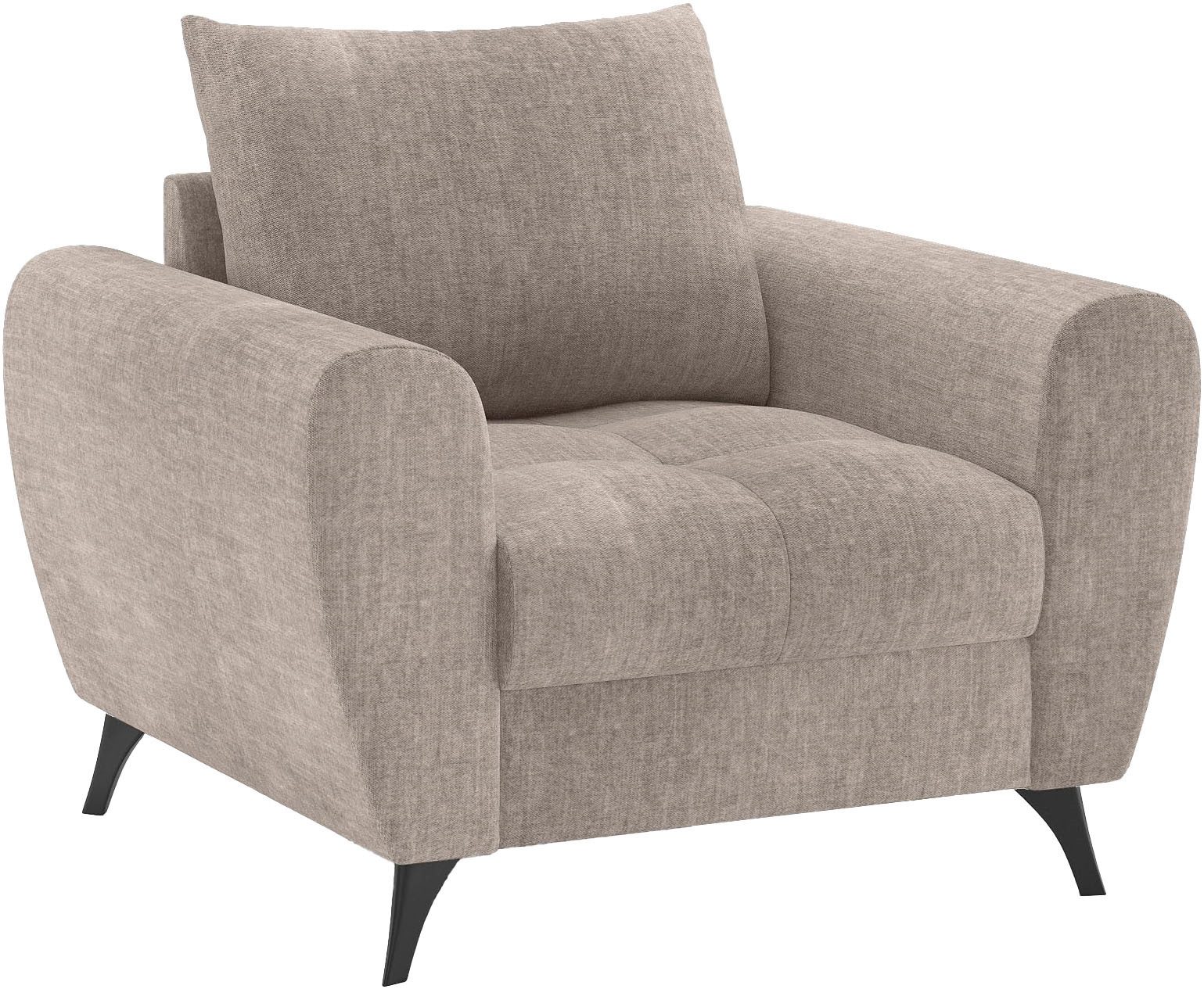 Mr. Couch Fauteuil Blackburn II Geschikt voor de set, optioneel met koudschuim fauteuils beige