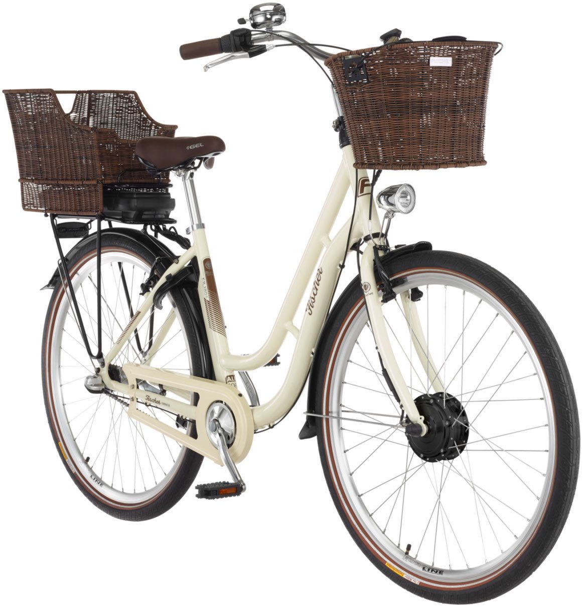 Fischer E-bike CITA ER 1804 418 48 Pedelec, elektrische fiets voor dames en heren
