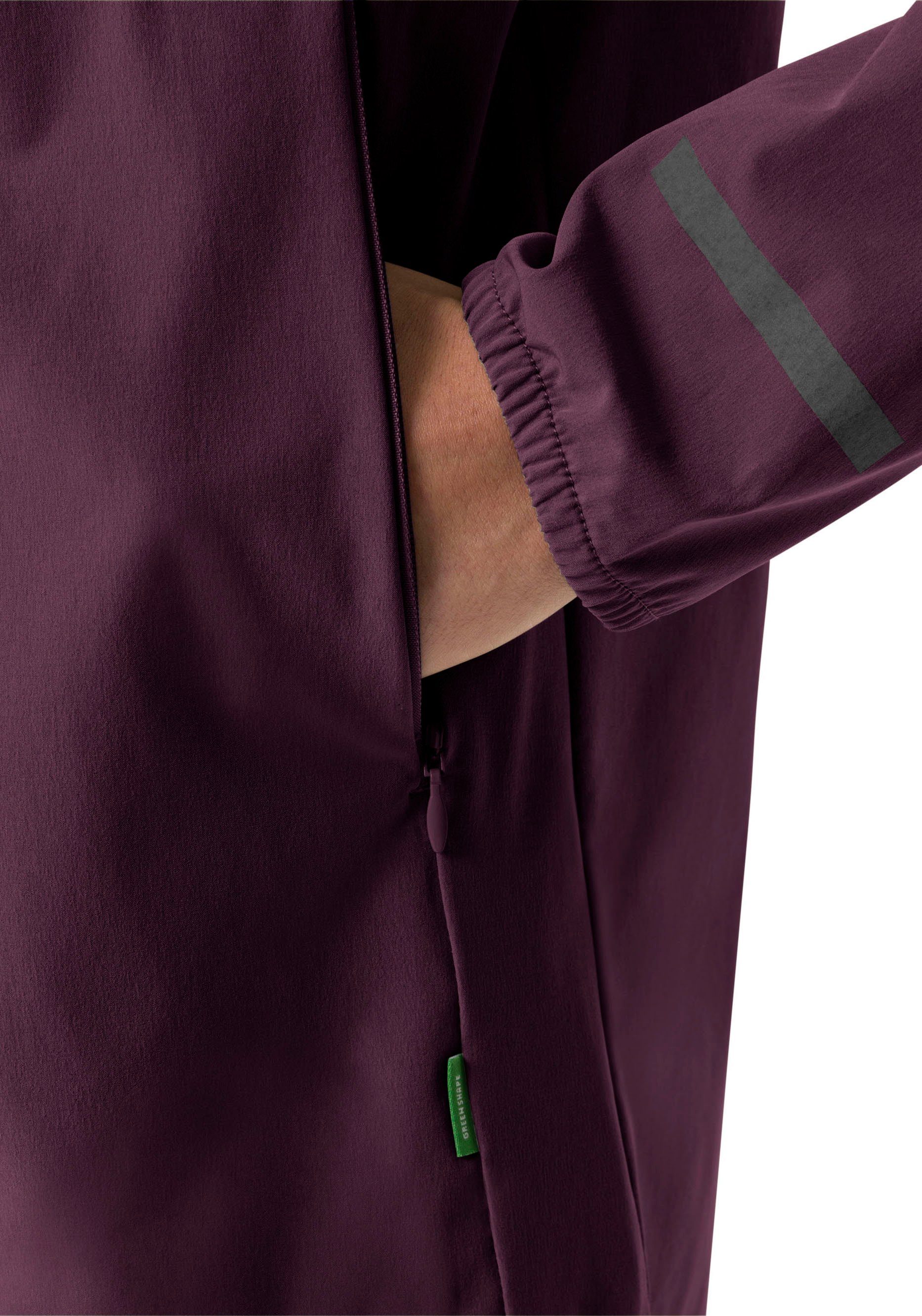 VAUDE Functioneel jack WOMEN'S CYCLIST AIR JACKET Waterafstotend & windwerend & ademend (1 stuk)