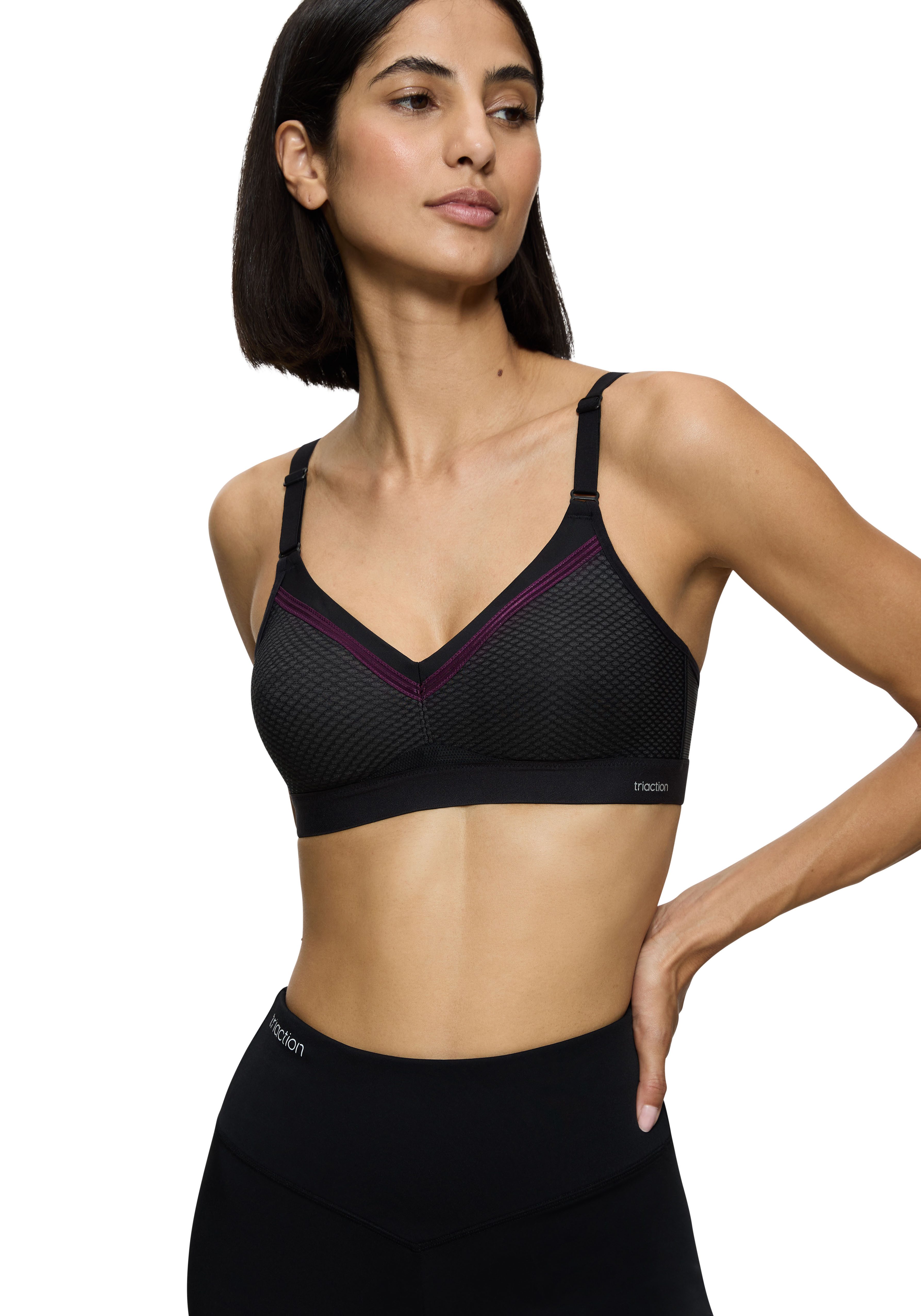 triaction by Triumph Sport-bh Free Motion N Cup B-F, zonder beugels, voor zware belasting, basic lingerie