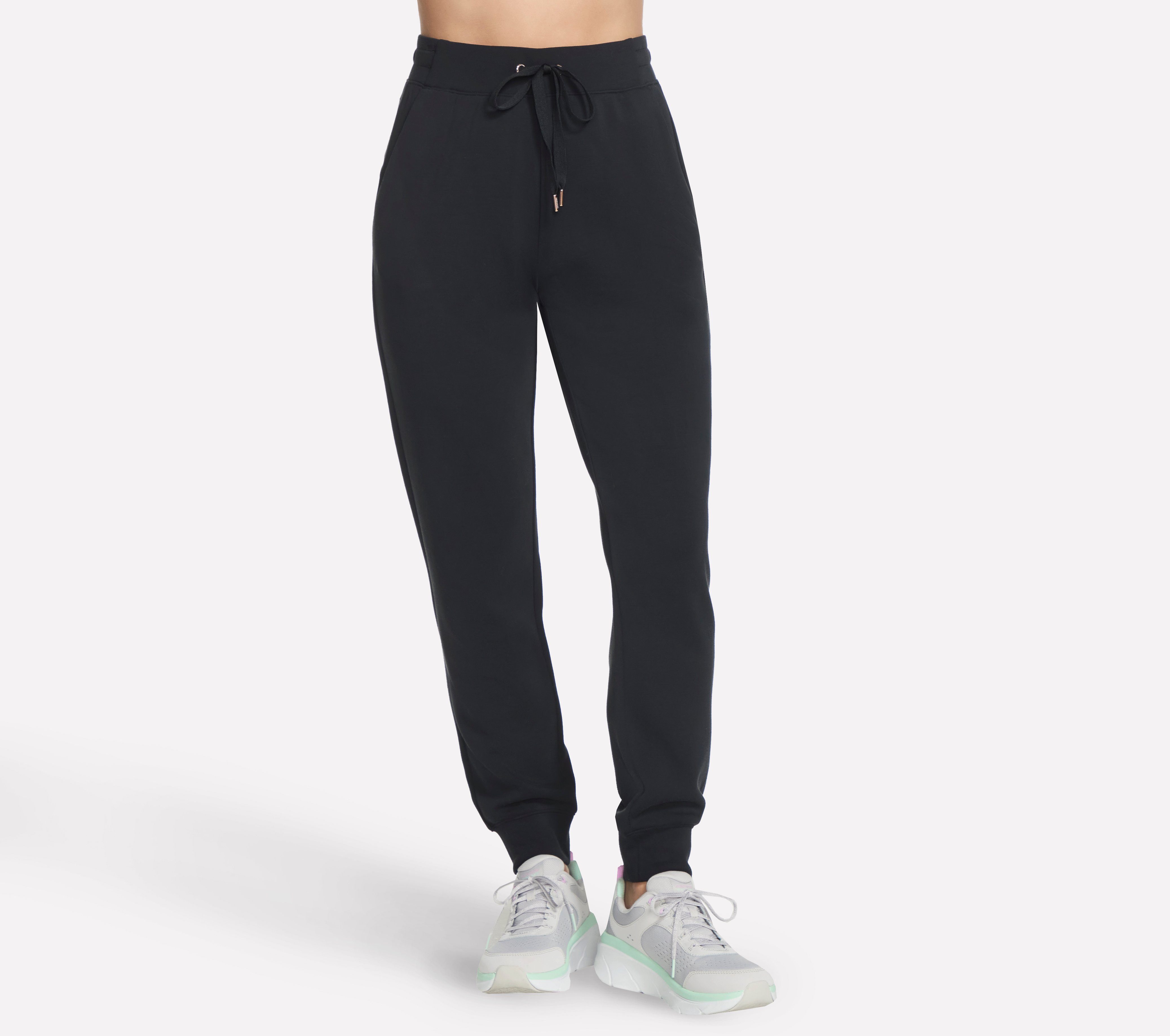 Skechers Joggingbroek SKECHLUXE ELEVATE JOGGER dames joggingbroeken maat M (38/40) zwart