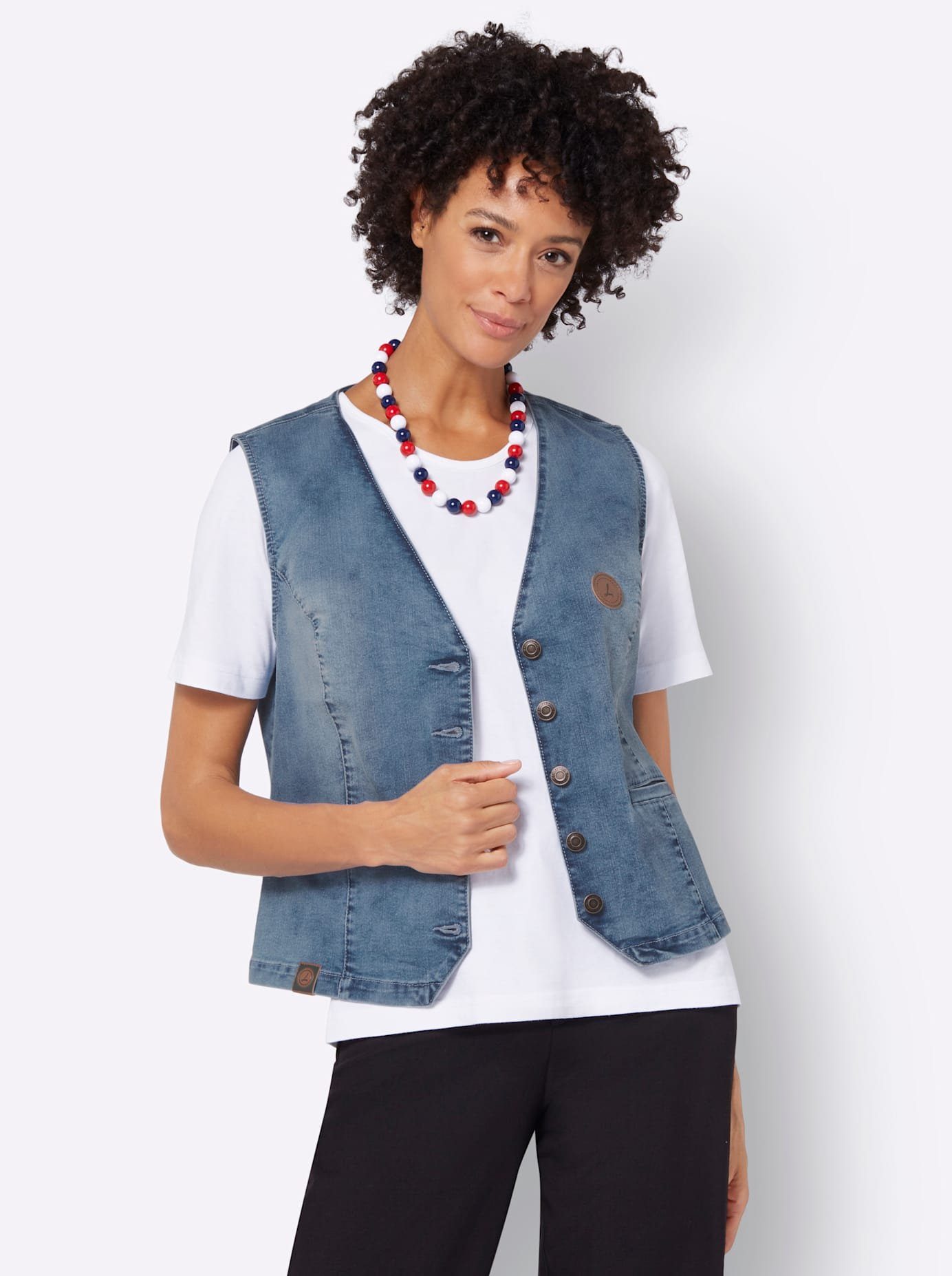 Casual Looks Jeansgilet