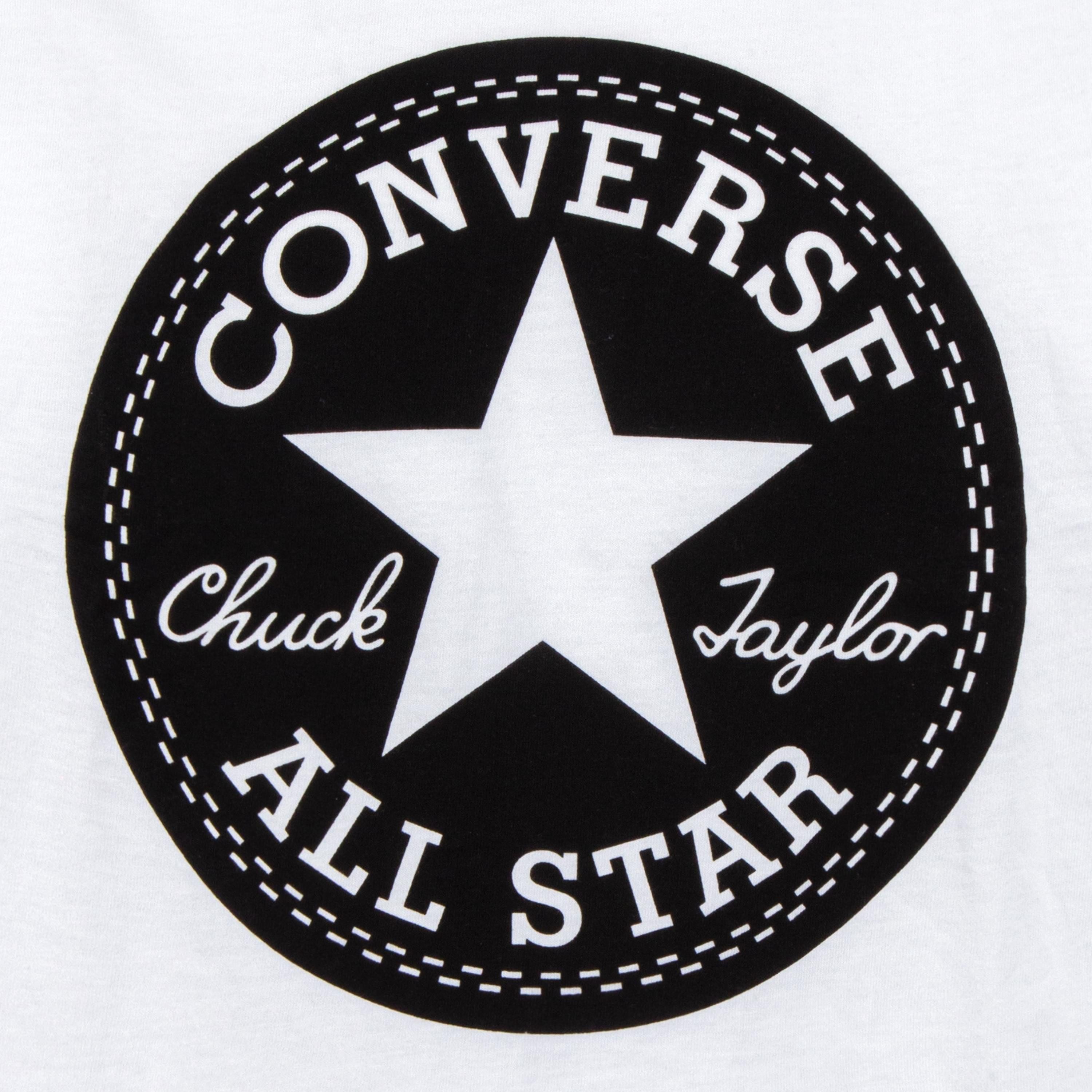 Converse T-shirt Cropped stijl voor meisjes