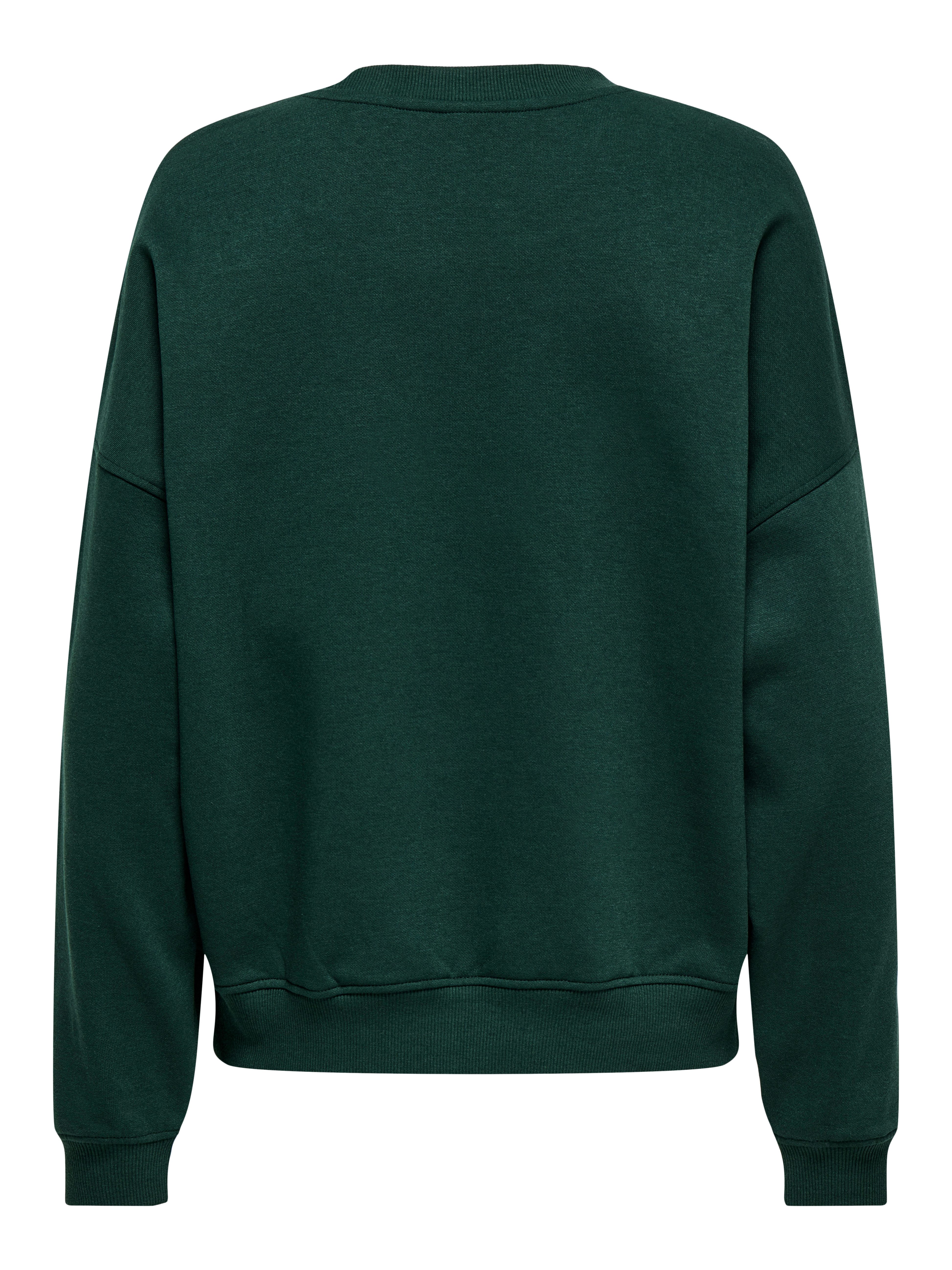 JDY Sweatshirt JDYMESA L/S O-NECK EMB SWEAT JRS NOOS