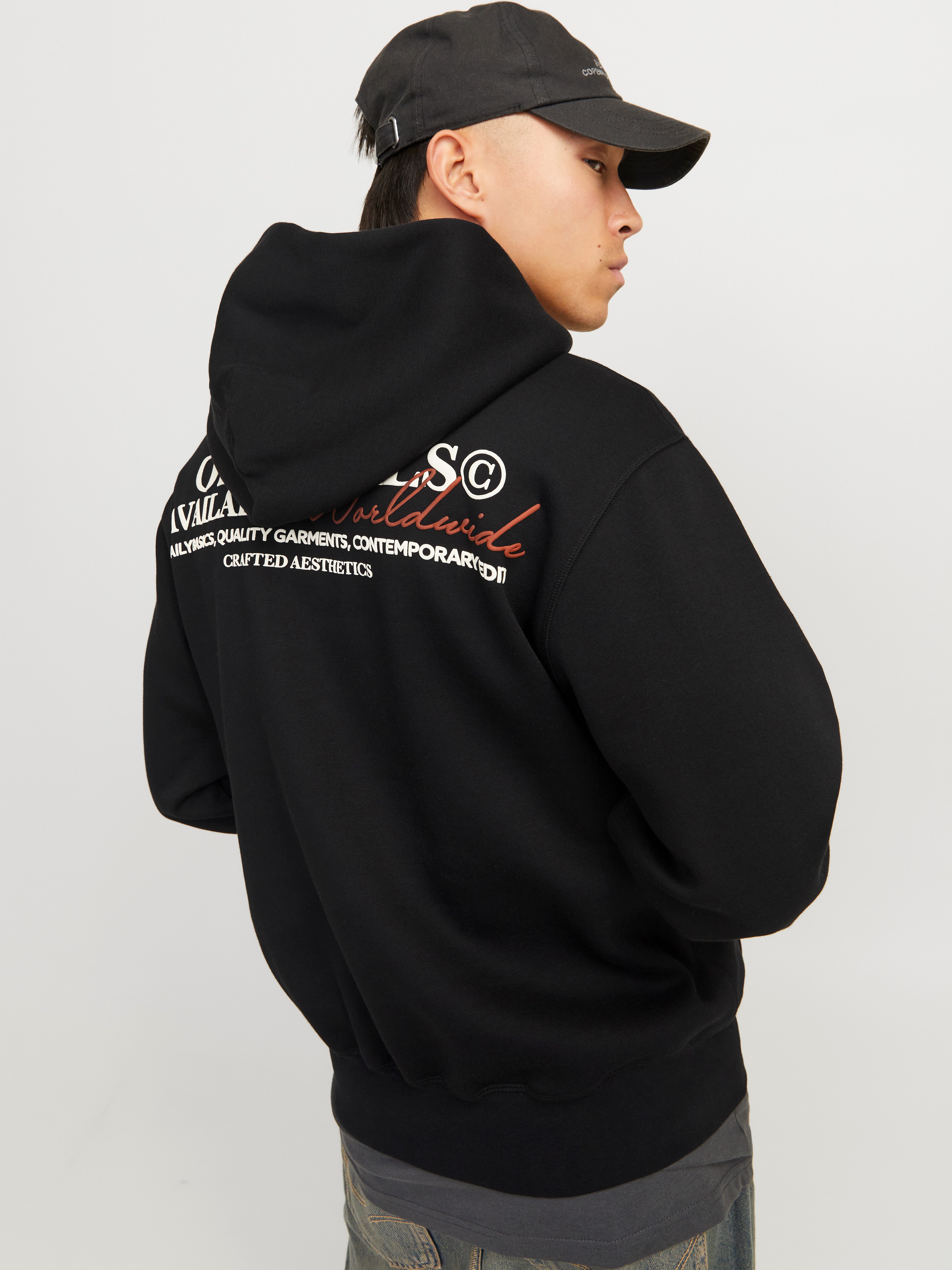 Jack & Jones Hoodie JORISLINGTON BACK SWEAT HOOD SN