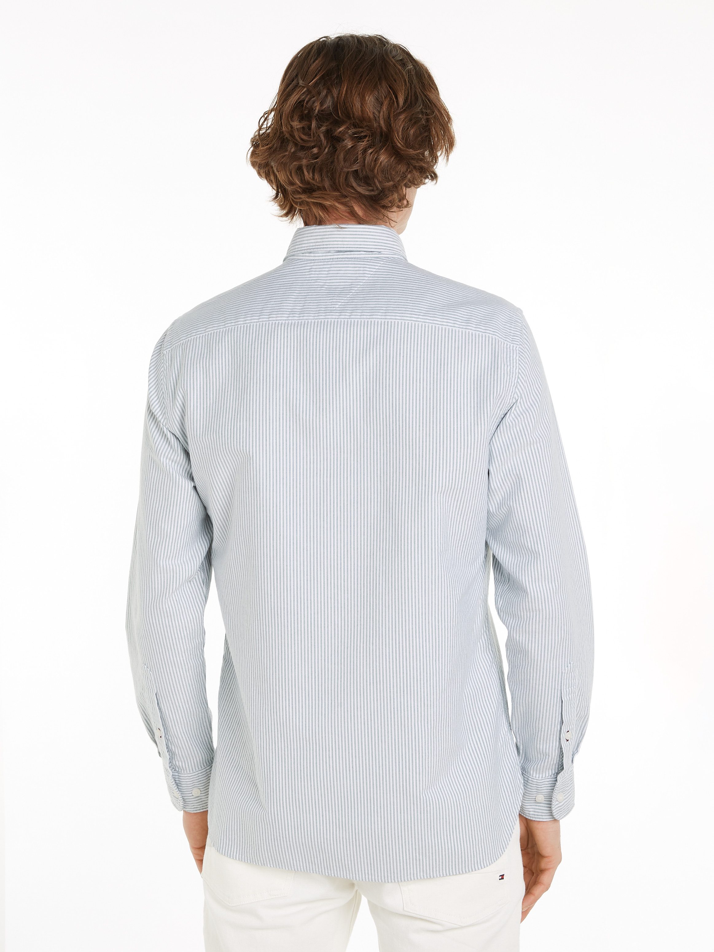 Tommy Hilfiger Overhemd met lange mouwen HERITAGE OXFORD STRIPE RF SHIRT