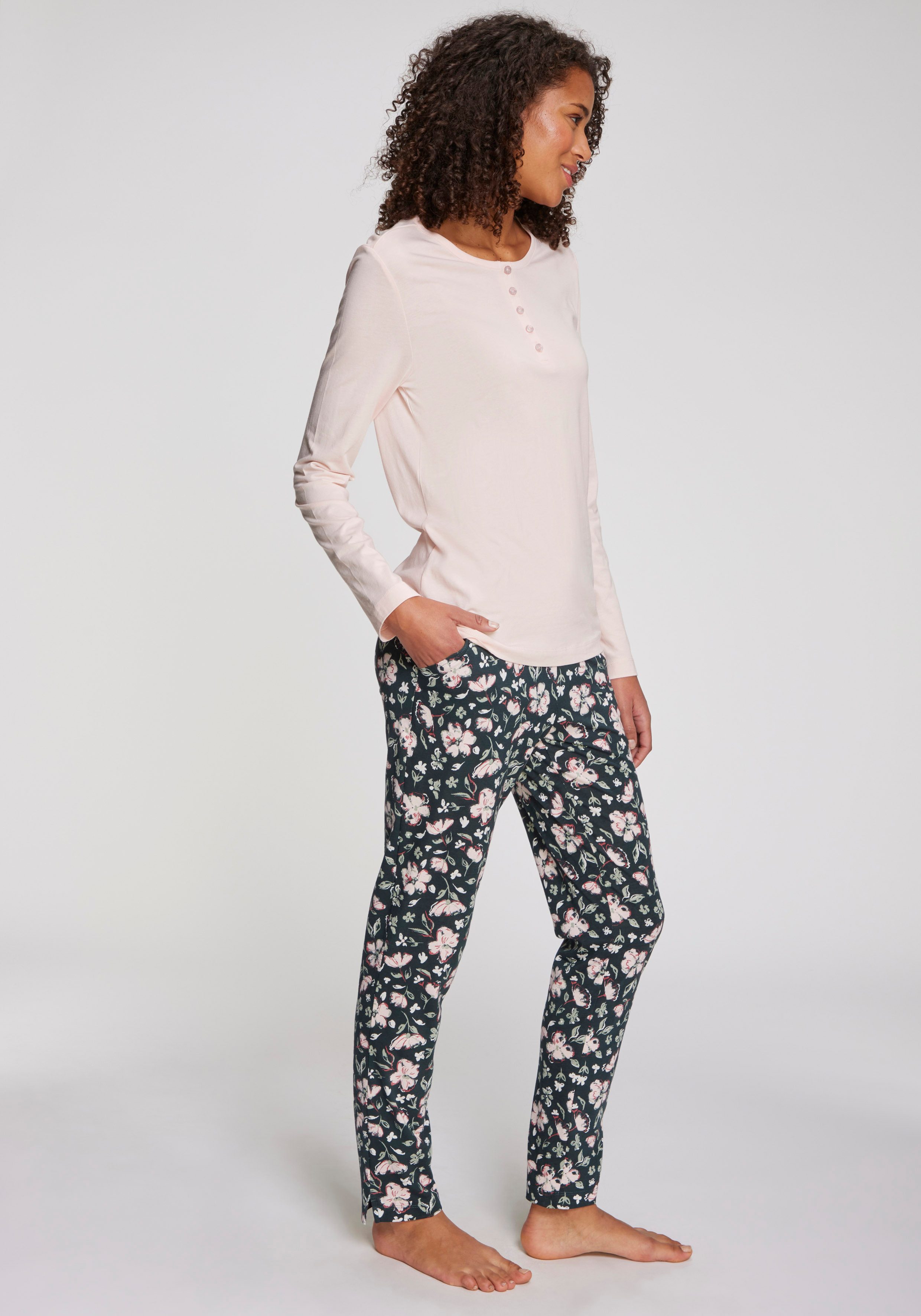 s.Oliver RED LABEL Beachwear Pyjama top Met korte knoopsluiting