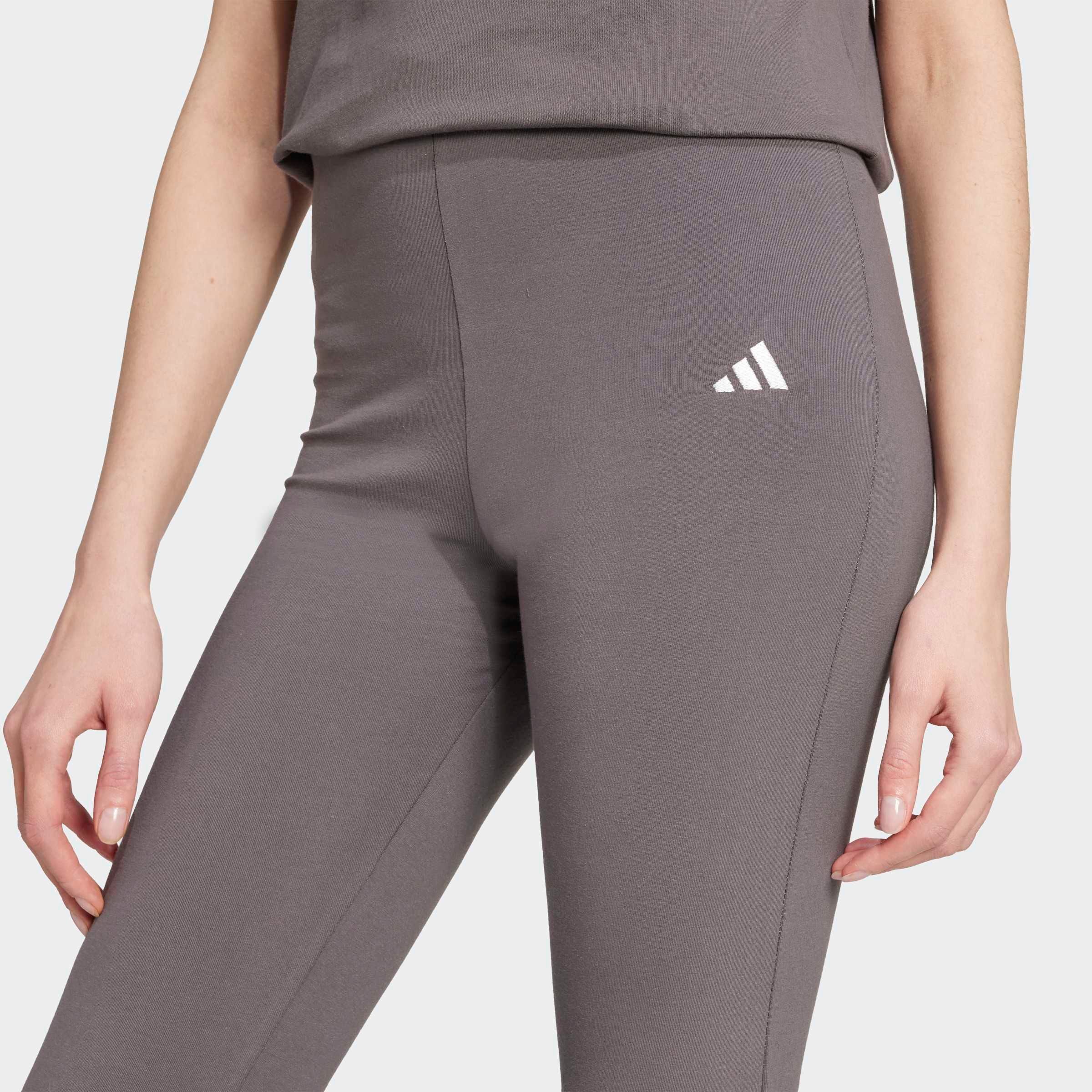 adidas Sportswear Legging W SL SJ FLARLEG Hoge band, uitlopende beenvorm (1-delig)