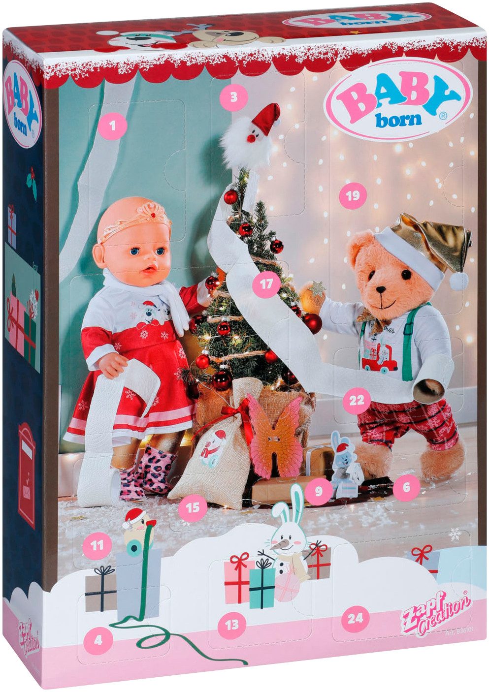 Baby Born Speelgoed adventskalender