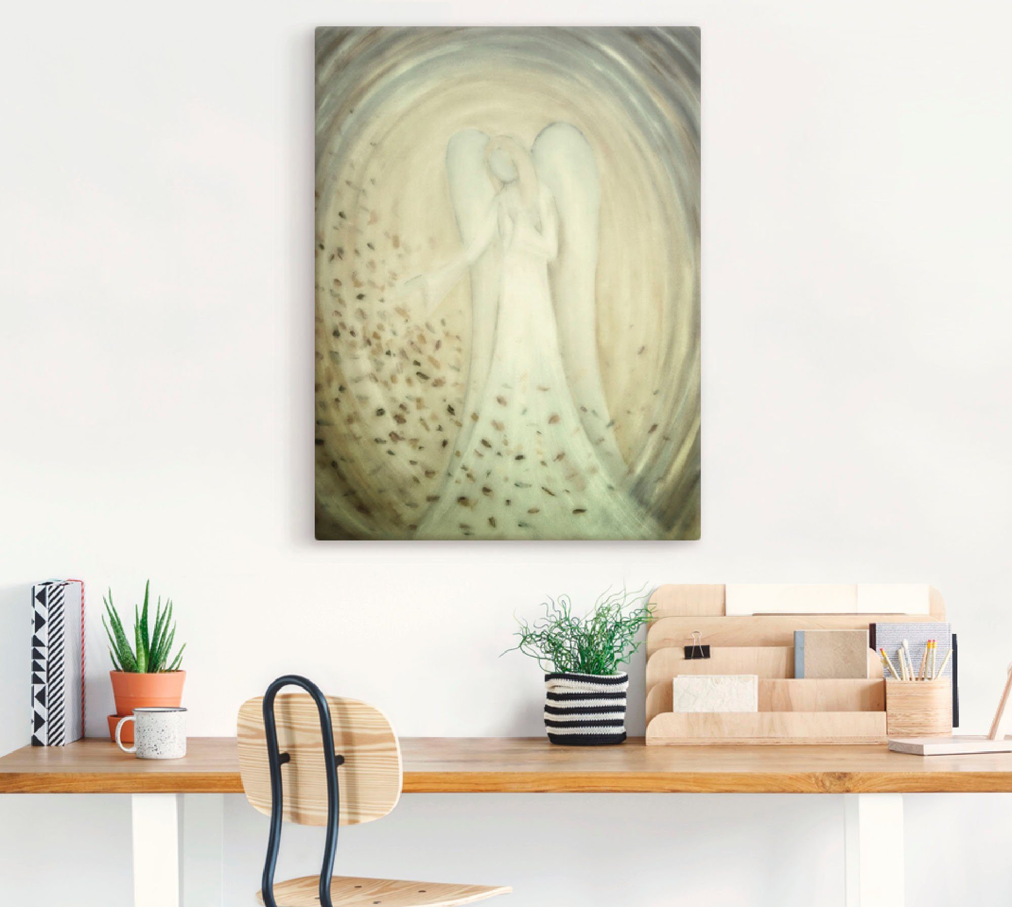 Artland Artprint Engelbeeld II als artprint op linnen, poster in verschillende formaten maten