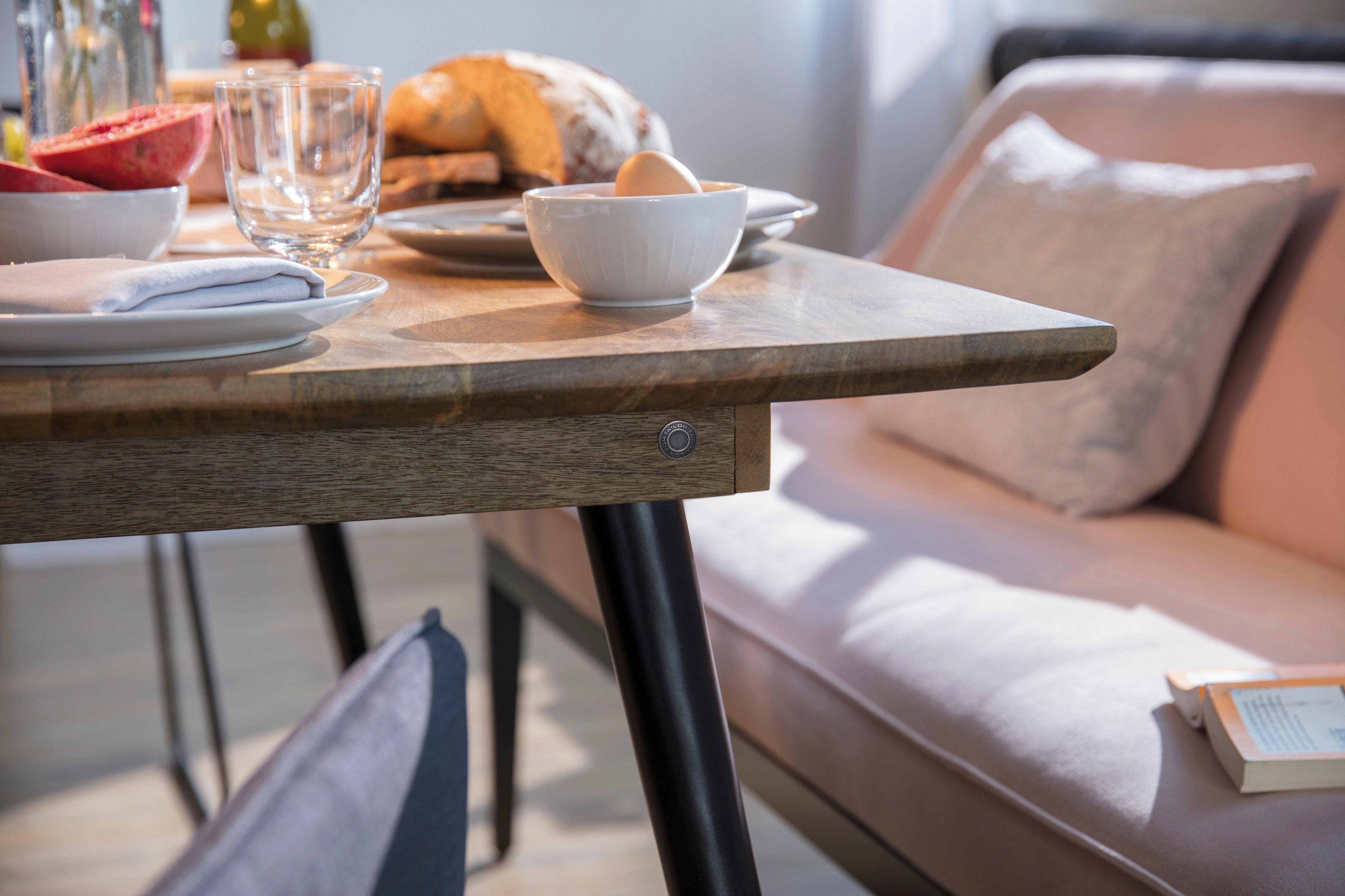 TOM TAILOR HOME Eettafel T-SOHO TABLE LARGE van mangohout, breedte 180 cm