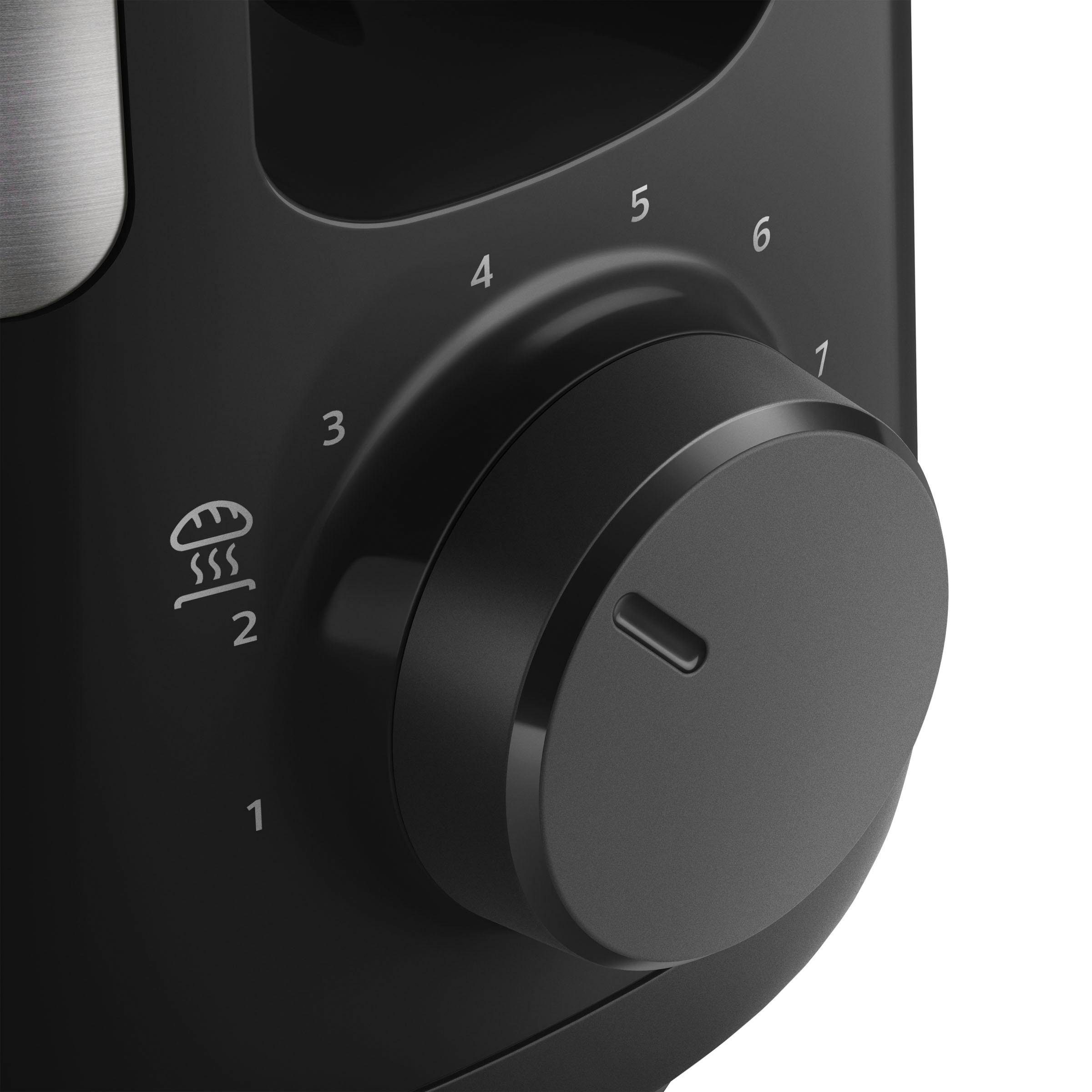 Philips Toaster HD2692/90 met opwarm- en ontdooifunctie, geïntegreerde opzet voor broodjes