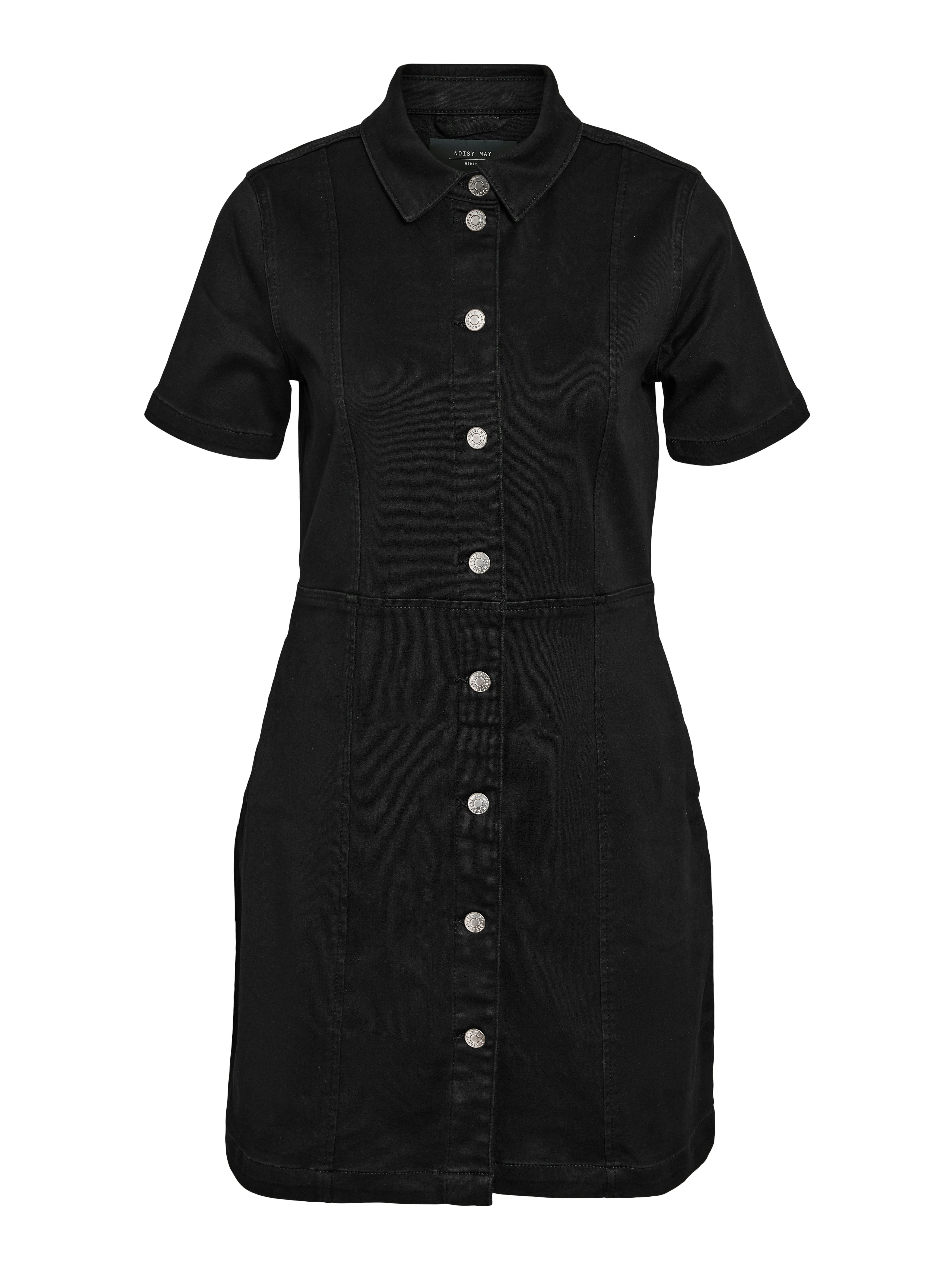 Noisy may Jeans jurk NMNISA S/S SLIM DENIM DRESS VI526BL NOOS