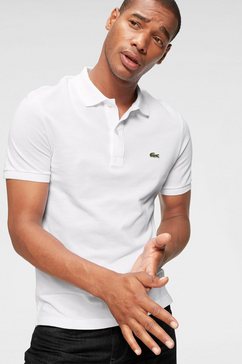 lacoste poloshirt slim fit wit